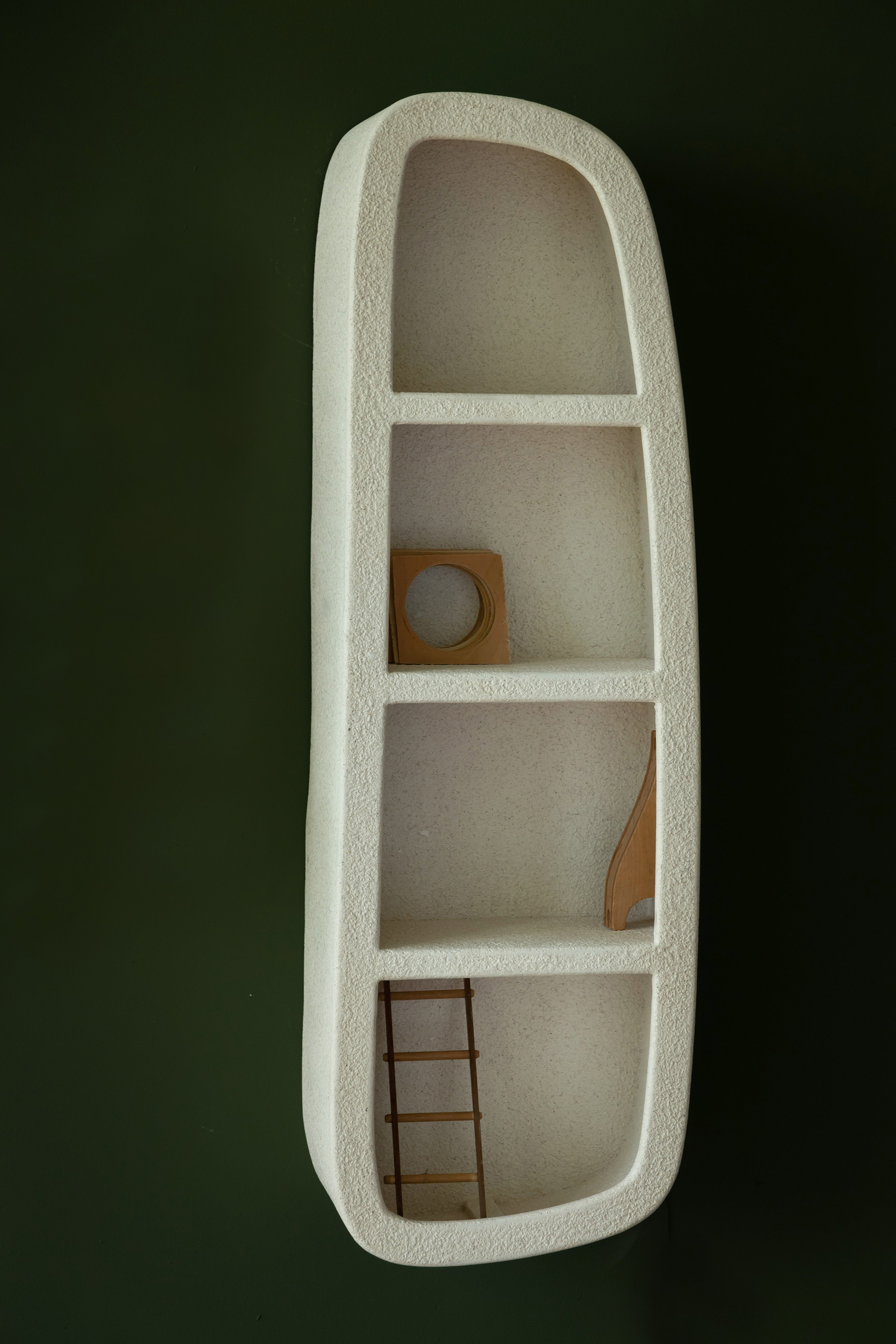 Wandregal Veda 3 Shelves in  präsentiert im Onlineshop von KAQTU Design AG. Wandregal ist von Dutchbone