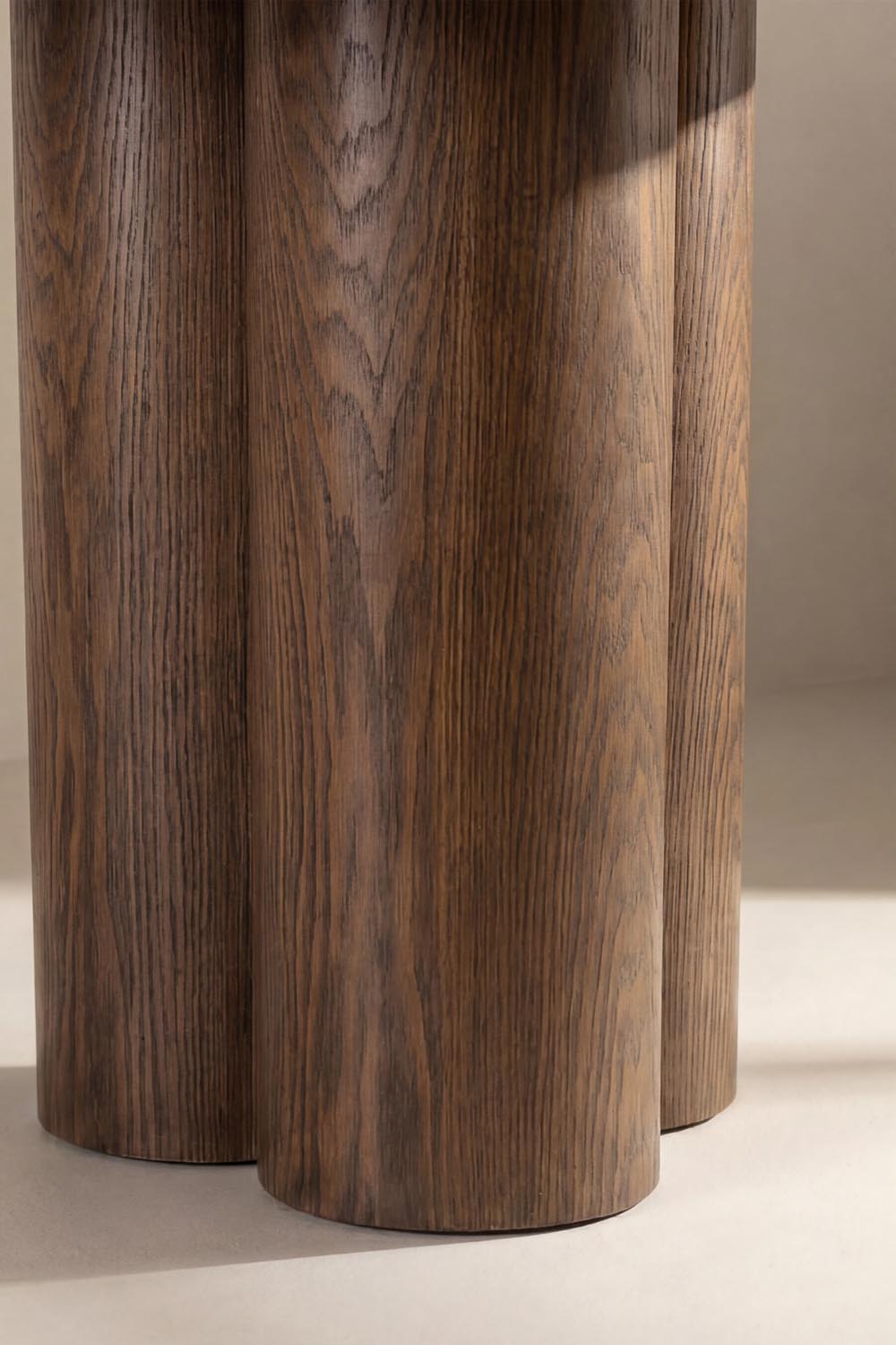 Olivia runder Esstisch in Mokka präsentiert im Onlineshop von KAQTU Design AG. Gartentisch ist von Venture Home