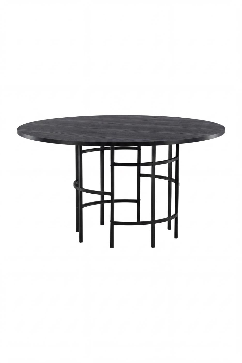 Copenhagen Round Esstisch in Schwarz präsentiert im Onlineshop von KAQTU Design AG. Gartentisch ist von Venture Home