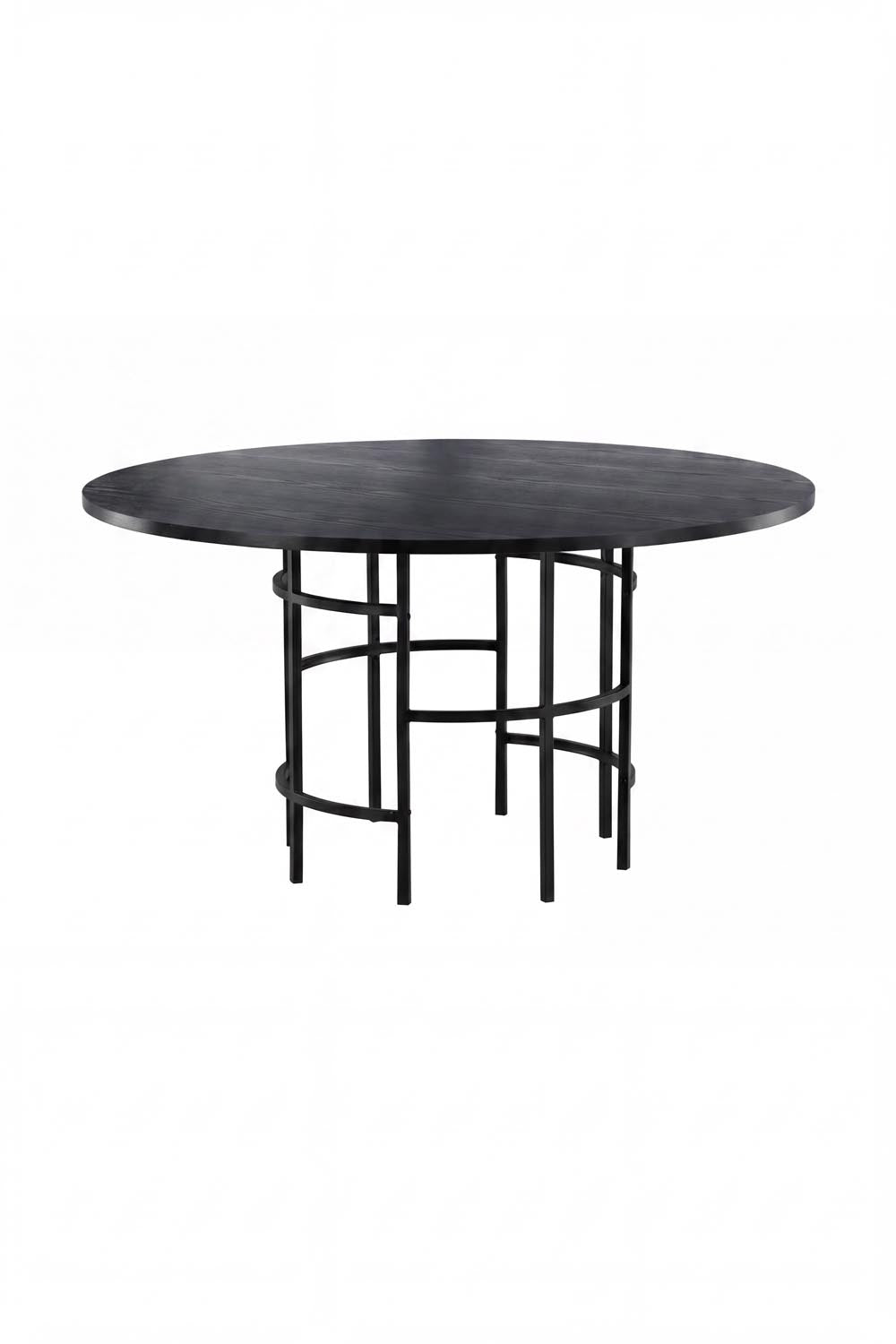 Copenhagen Round Esstisch in Schwarz präsentiert im Onlineshop von KAQTU Design AG. Gartentisch ist von Venture Home