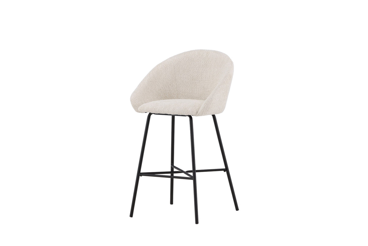 Velvet Barstuhl in Weiss präsentiert im Onlineshop von KAQTU Design AG. Barstuhl ist von Venture Home