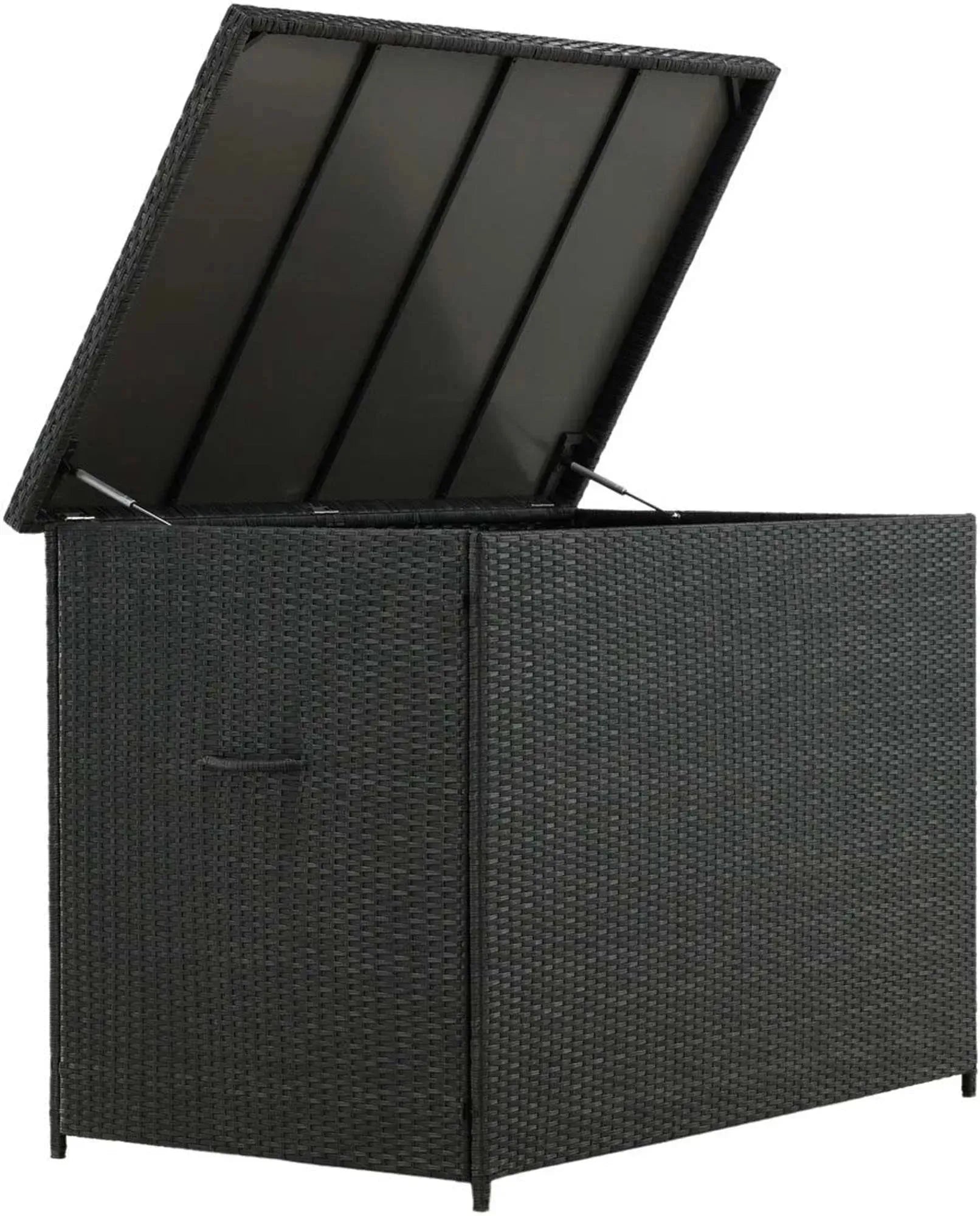 Robuste und stilvolle Kissenbox von Venture Home, wetterfest und geräumig, perfekt für Garten und Terrasse.