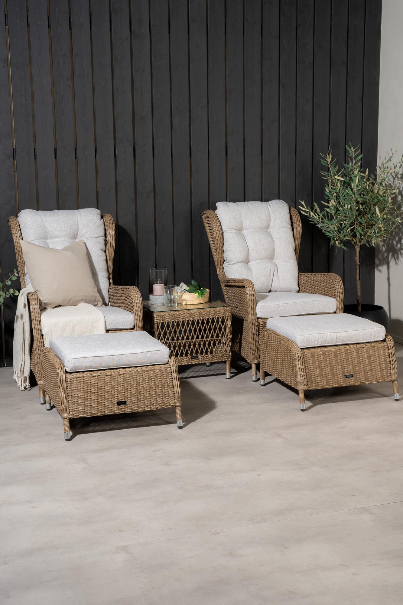 Washington Lounge Outdoorset 52cm