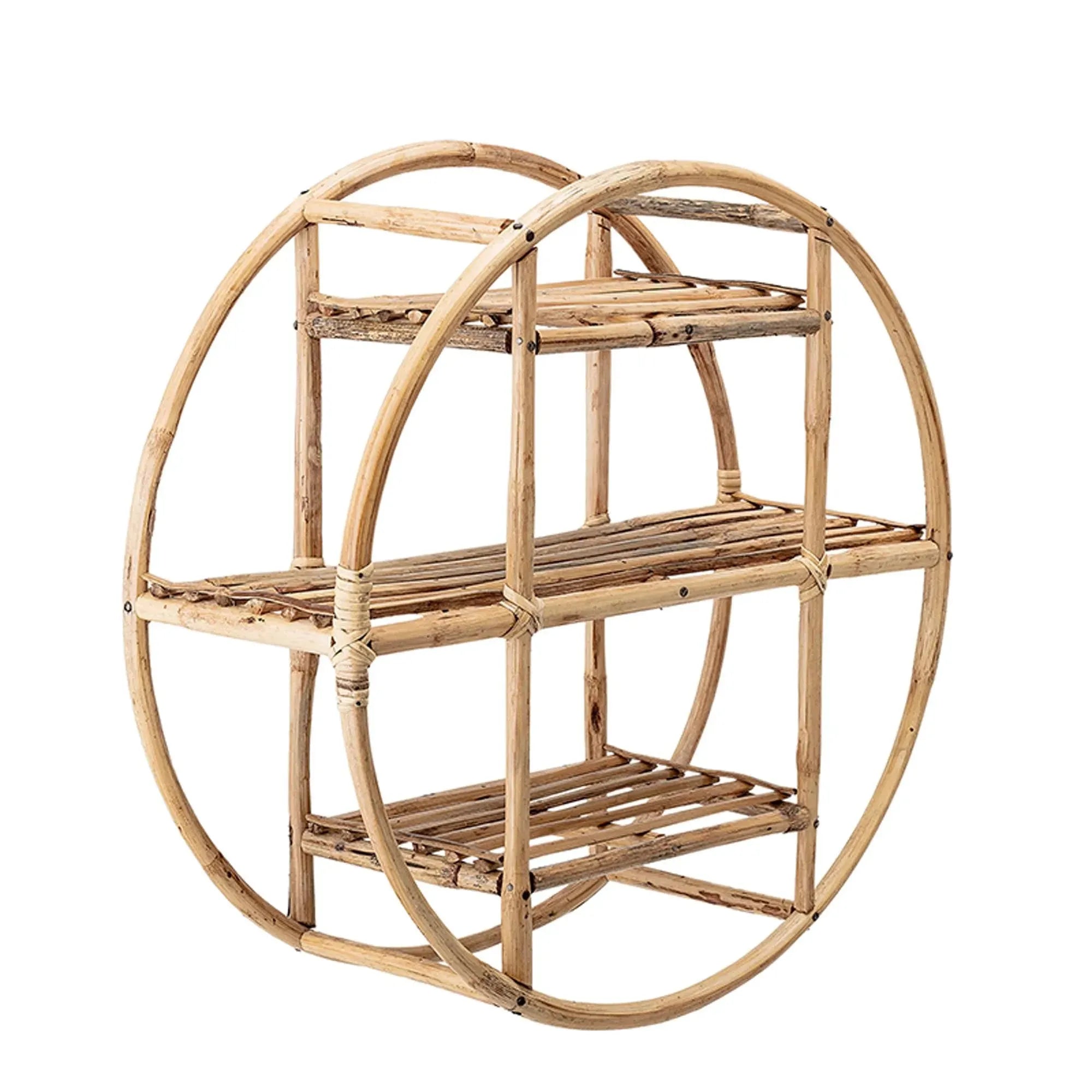 Sia Regal Natur: Nachhaltiges Design aus Rohrstock von Bloomingville.