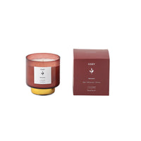 COSY - Candela profumata alla nettarina, rossa, cera naturale