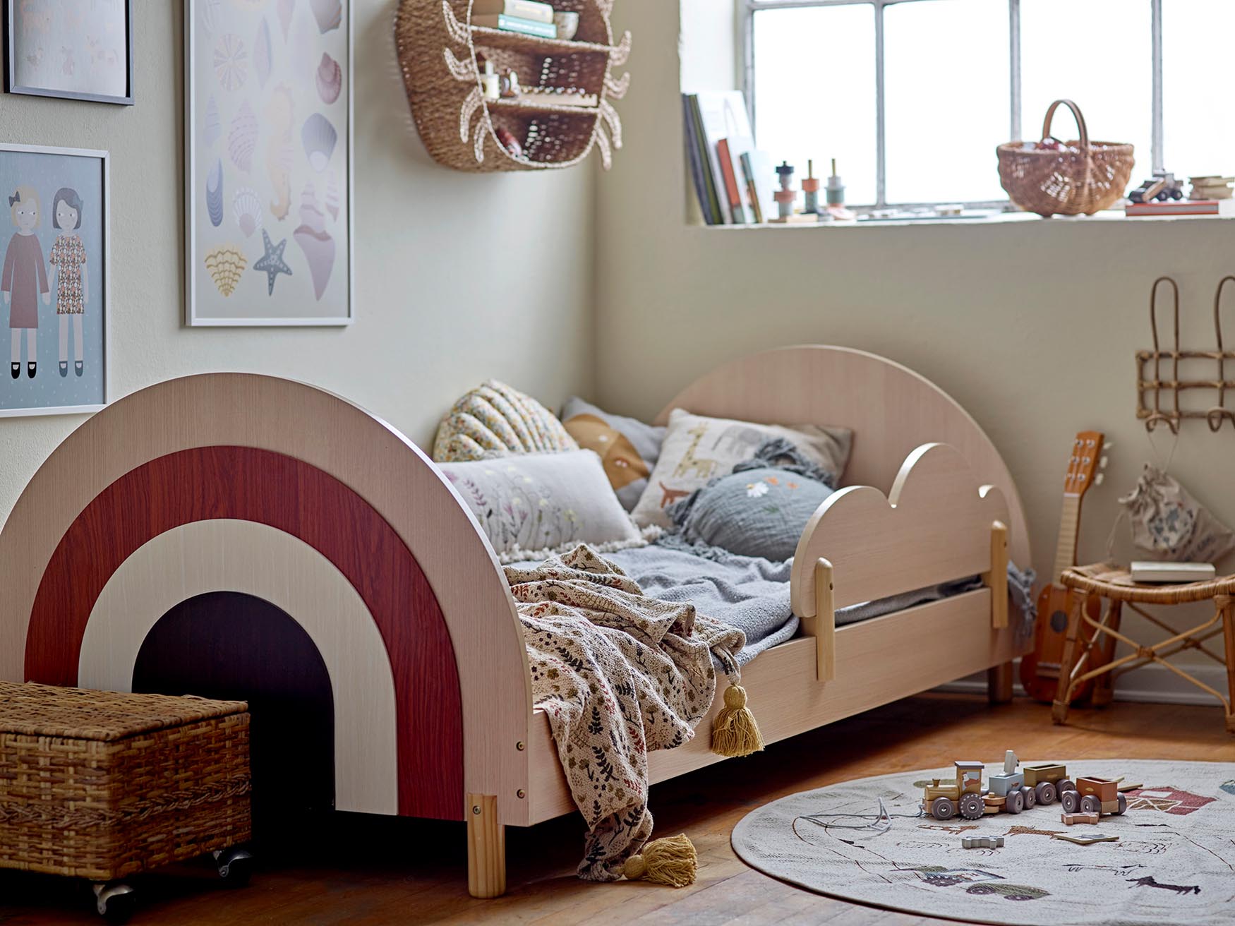 Charli Juniorbett, Braun, MDF