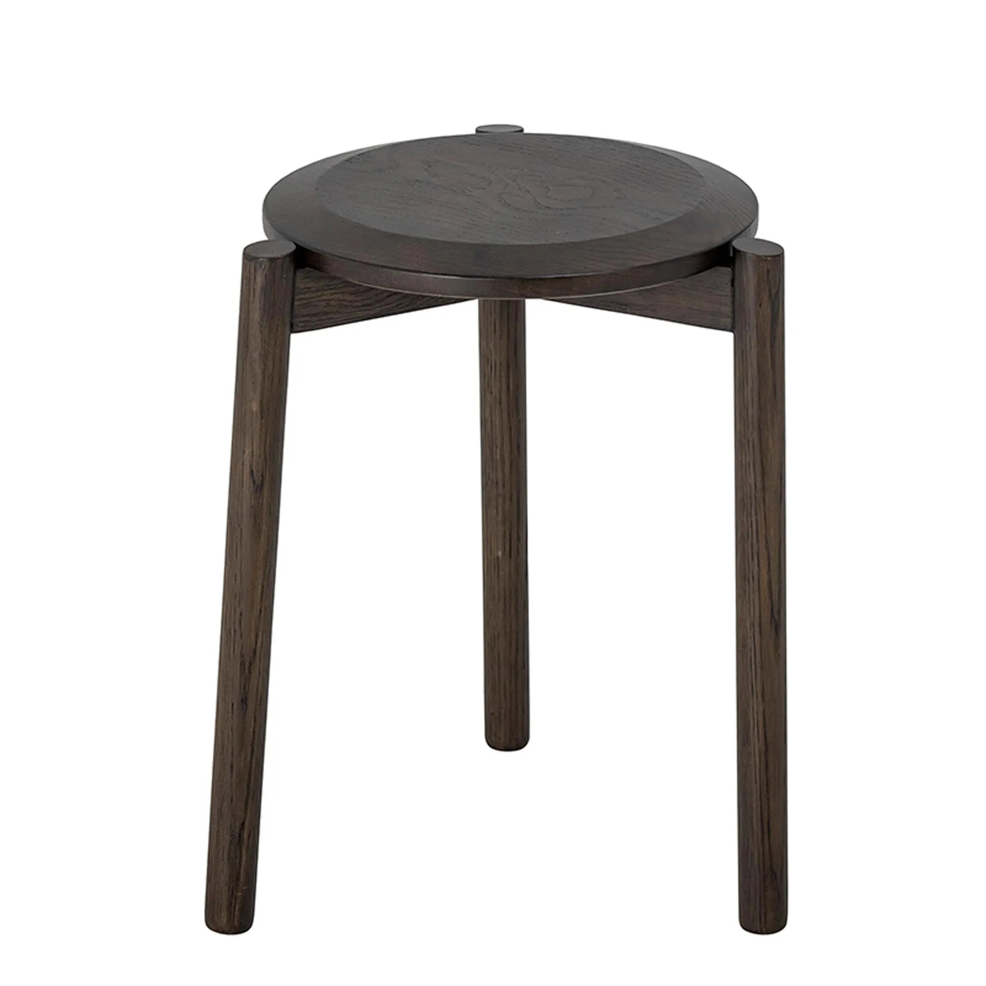 Stilvoller Gil Hocker aus Eiche, braun, von Bloomingville.