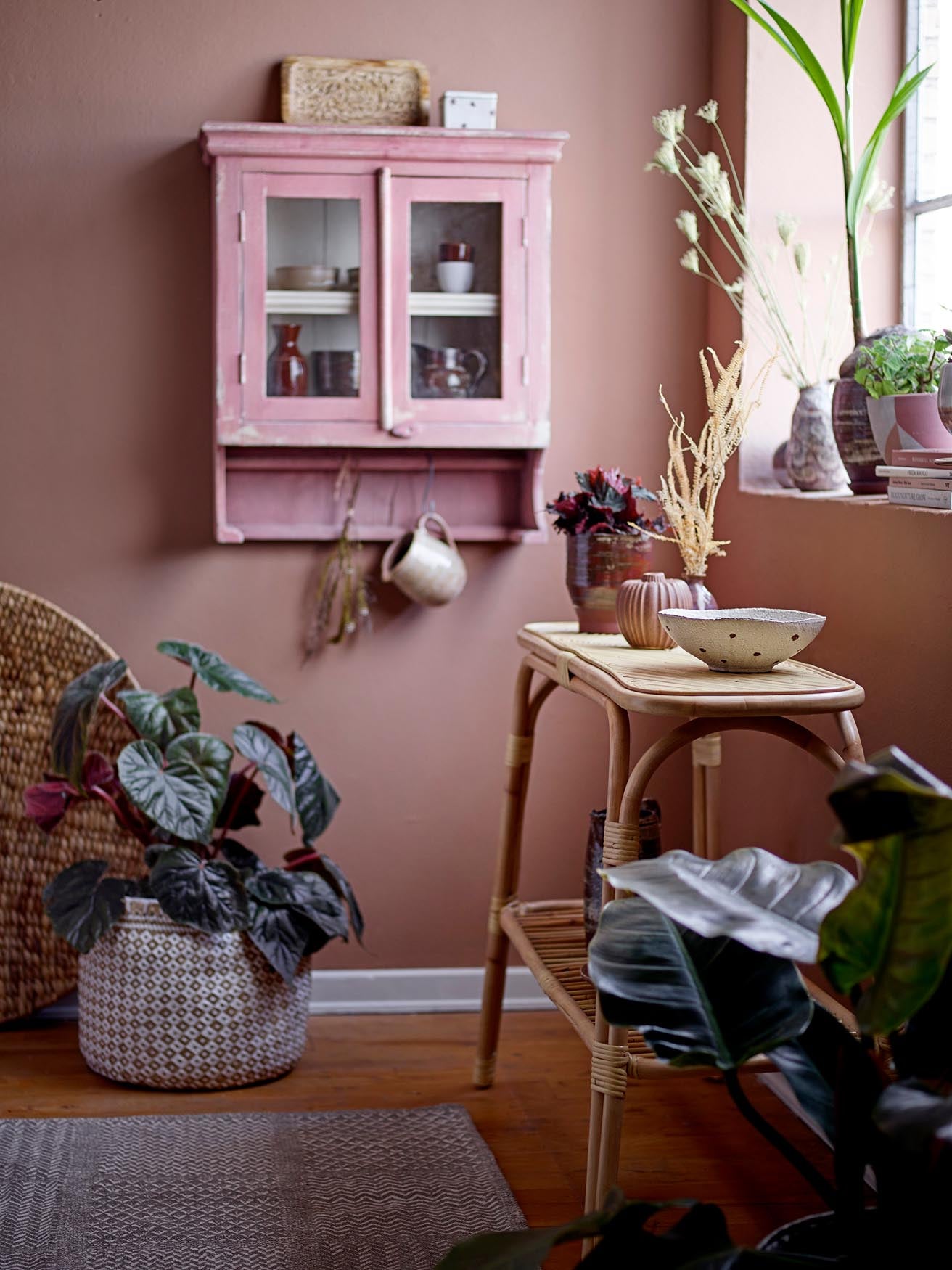Thenna console table, nature, rattan