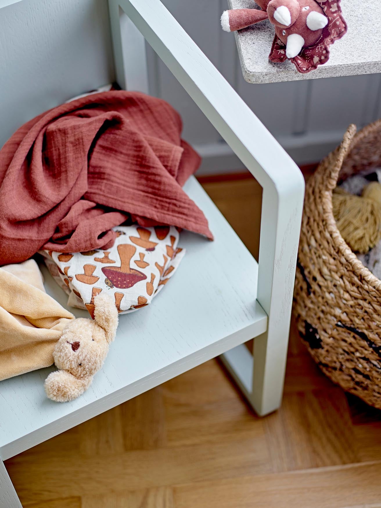 Fintan Rassel, Braun, Baumwolle in Brown präsentiert im Onlineshop von KAQTU Design AG. Plüschtier Kids ist von Bloomingville Mini
