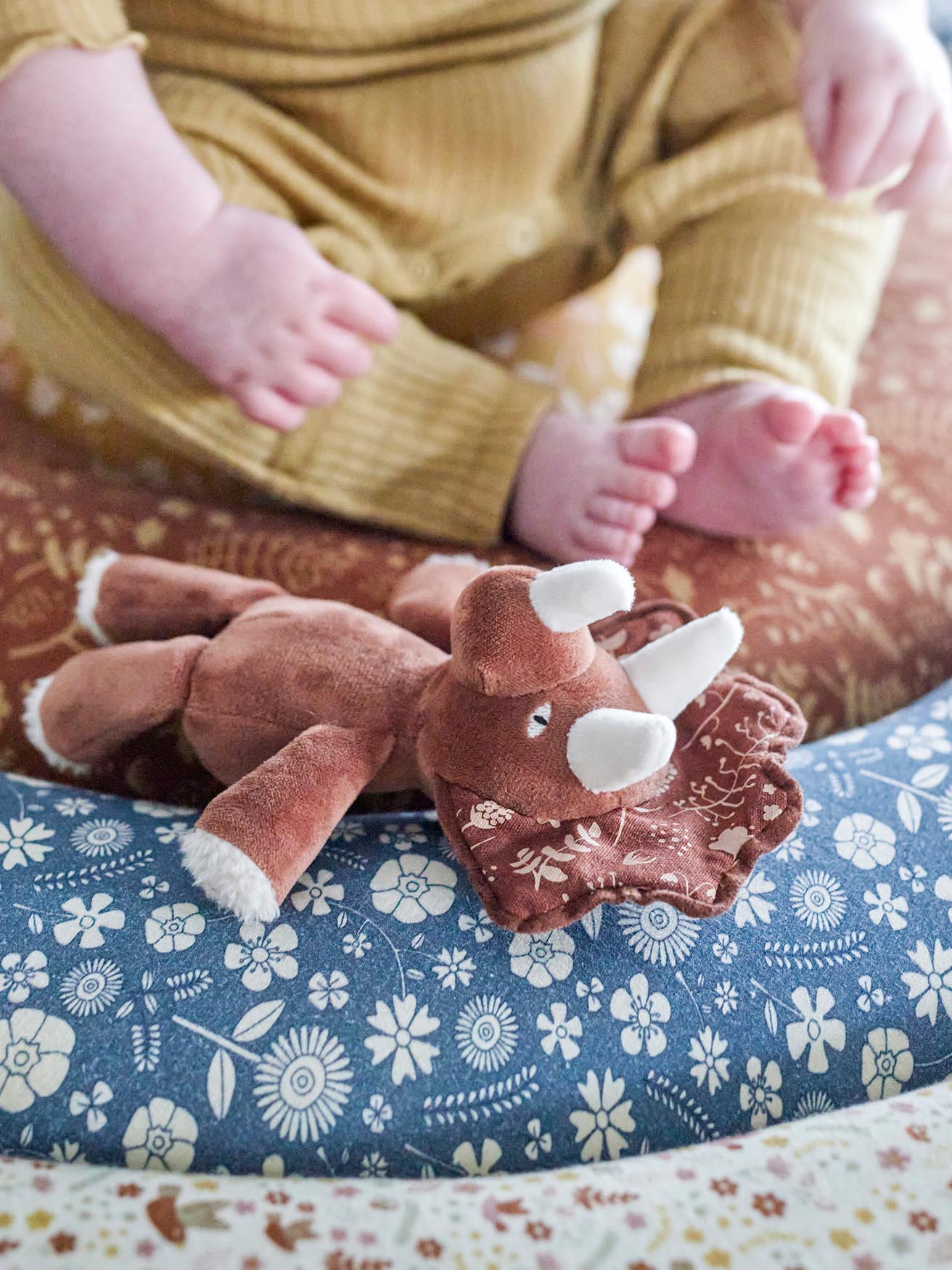 Fintan Rassel, Braun, Baumwolle in Brown präsentiert im Onlineshop von KAQTU Design AG. Plüschtier Kids ist von Bloomingville Mini