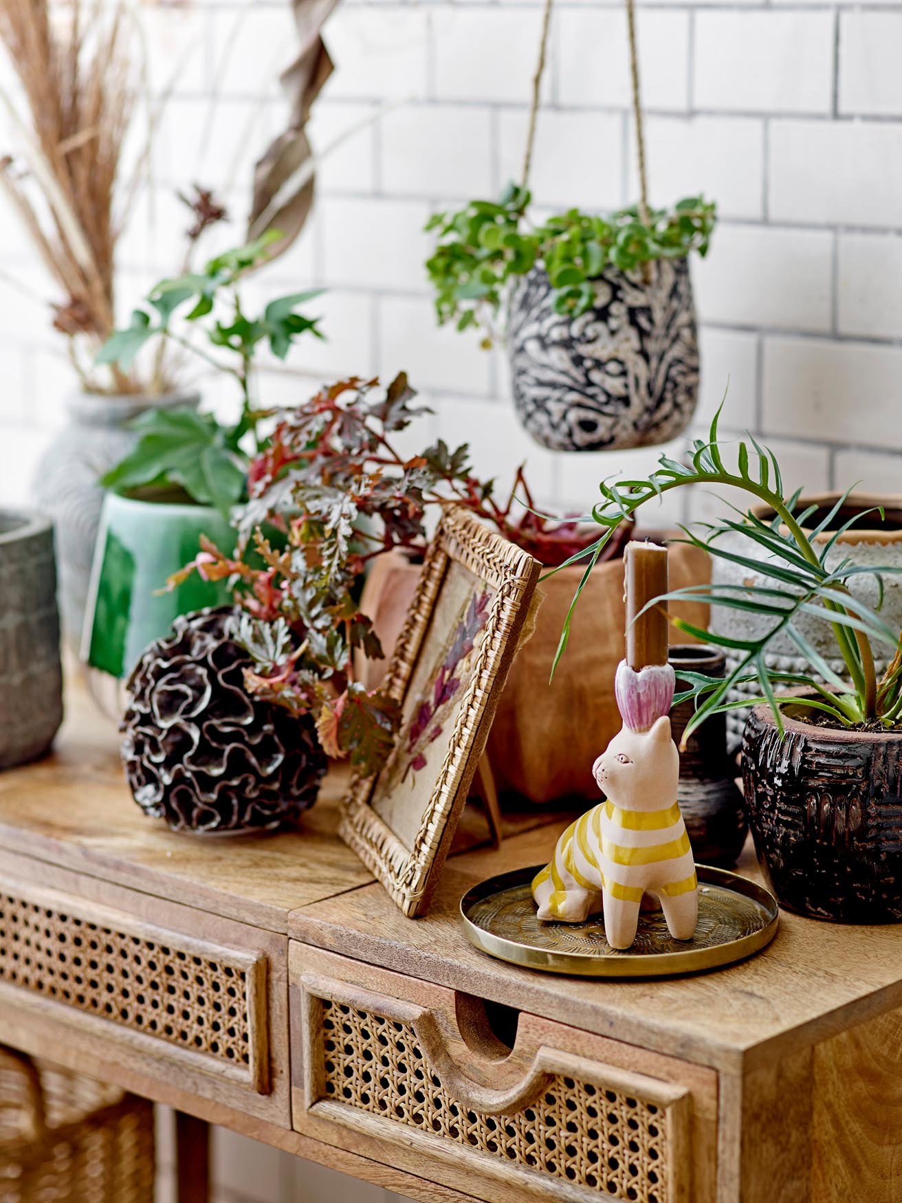 Perth console table, nature, mango