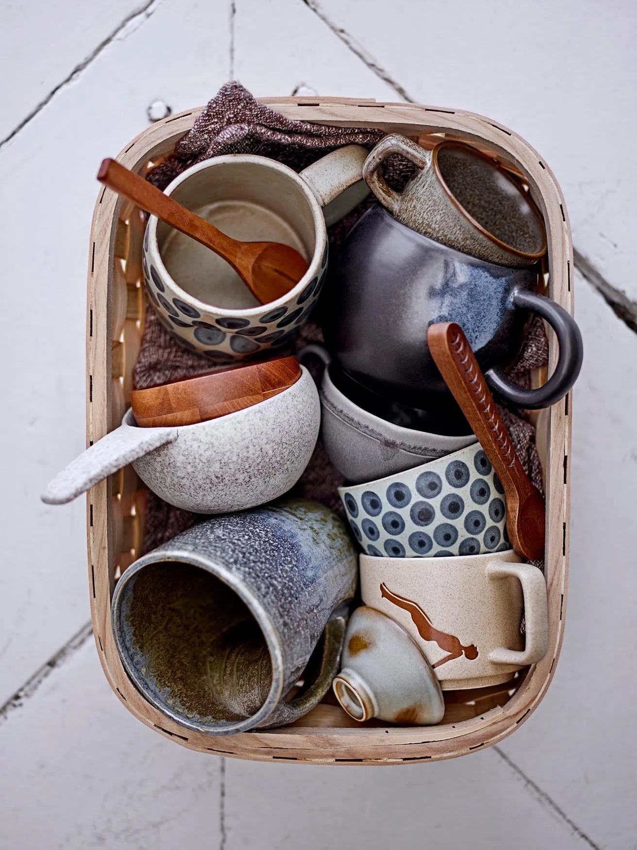Kerrie Löffel, Braun, Mango in Brown präsentiert im Onlineshop von KAQTU Design AG. Kochbesteck ist von Bloomingville