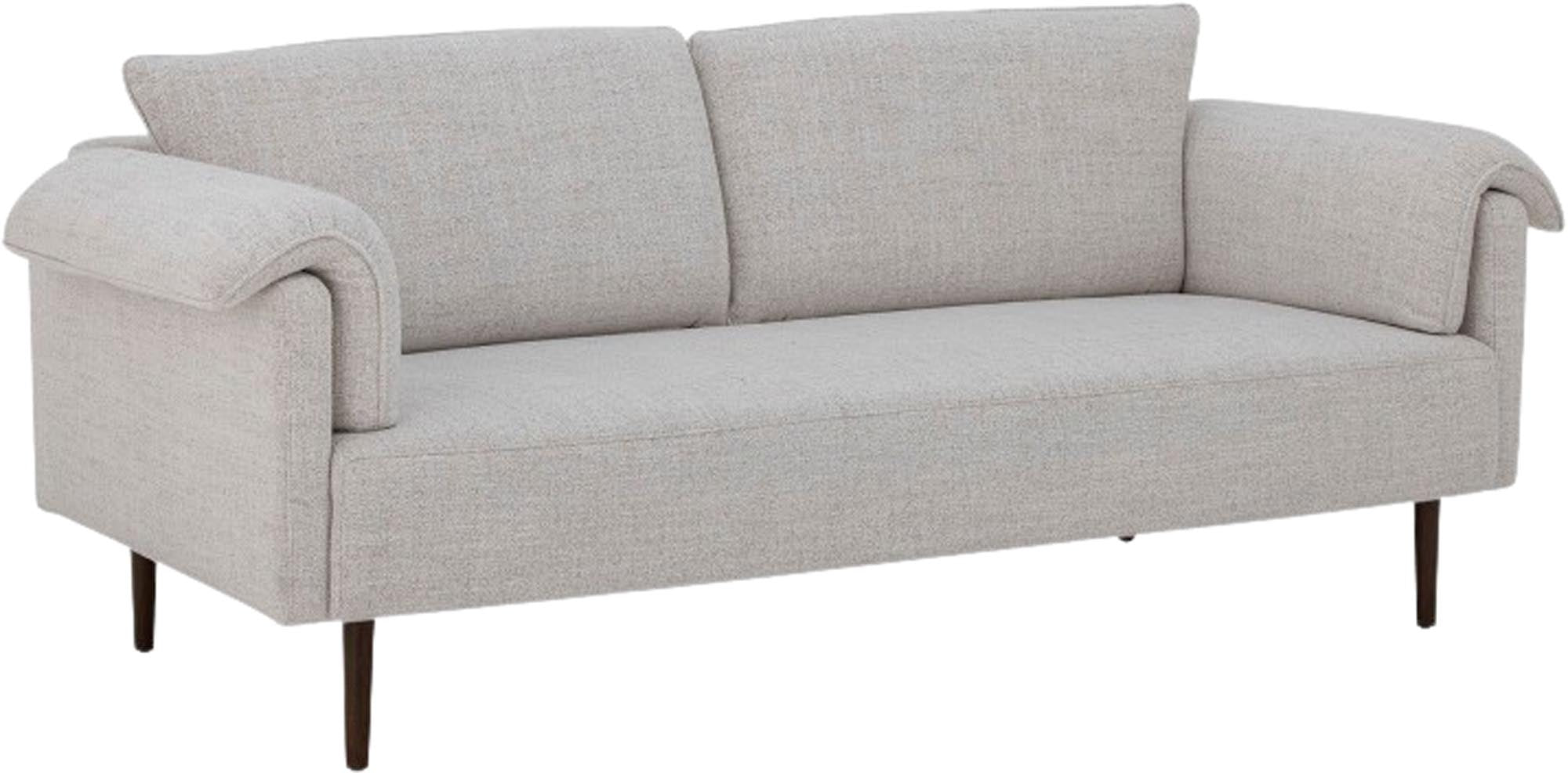 Das Chesham Sofa von Bloomingville in Weiß aus Polyester bietet stilvolles Design und Komfort für Ihr Zuhause.