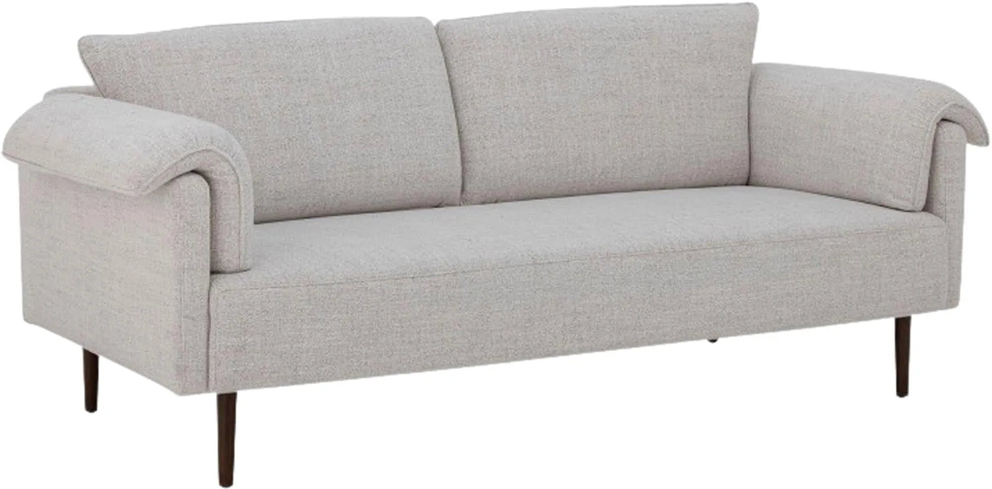 Das Chesham Sofa von Bloomingville in Weiß aus Polyester bietet stilvolles Design und Komfort für Ihr Zuhause.