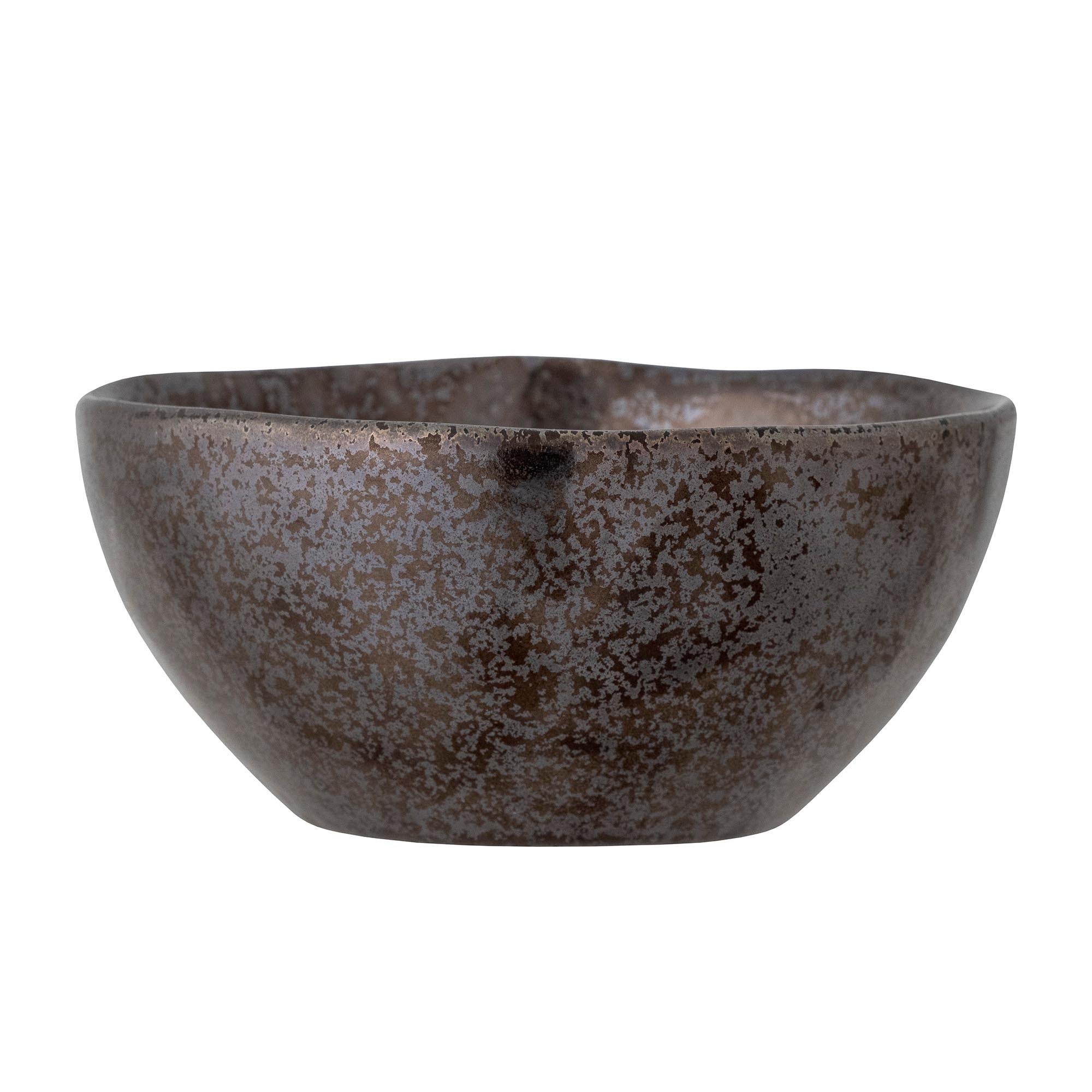 Linne bowl, bronze, stoneware