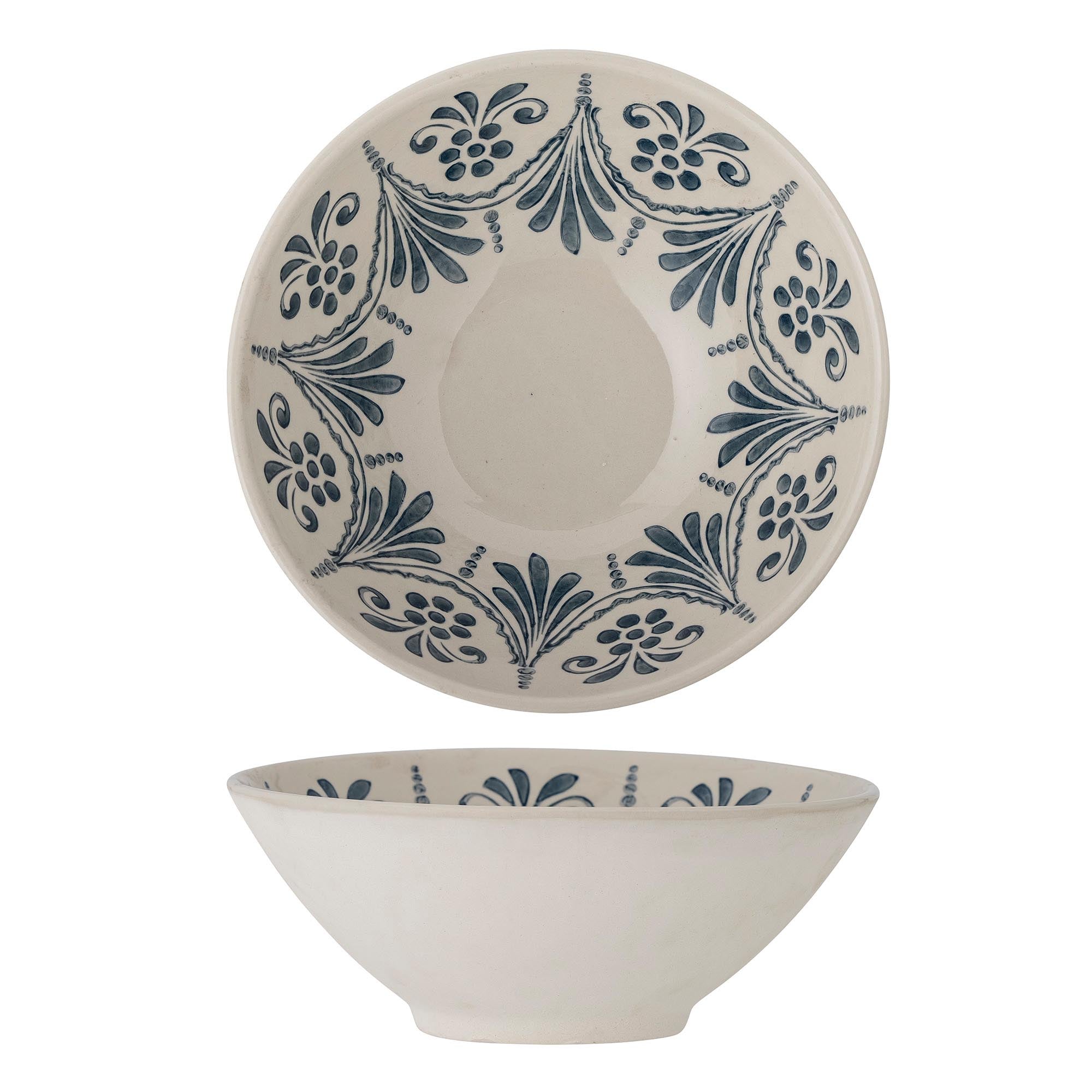 Bowl Heikki, bleu, grès