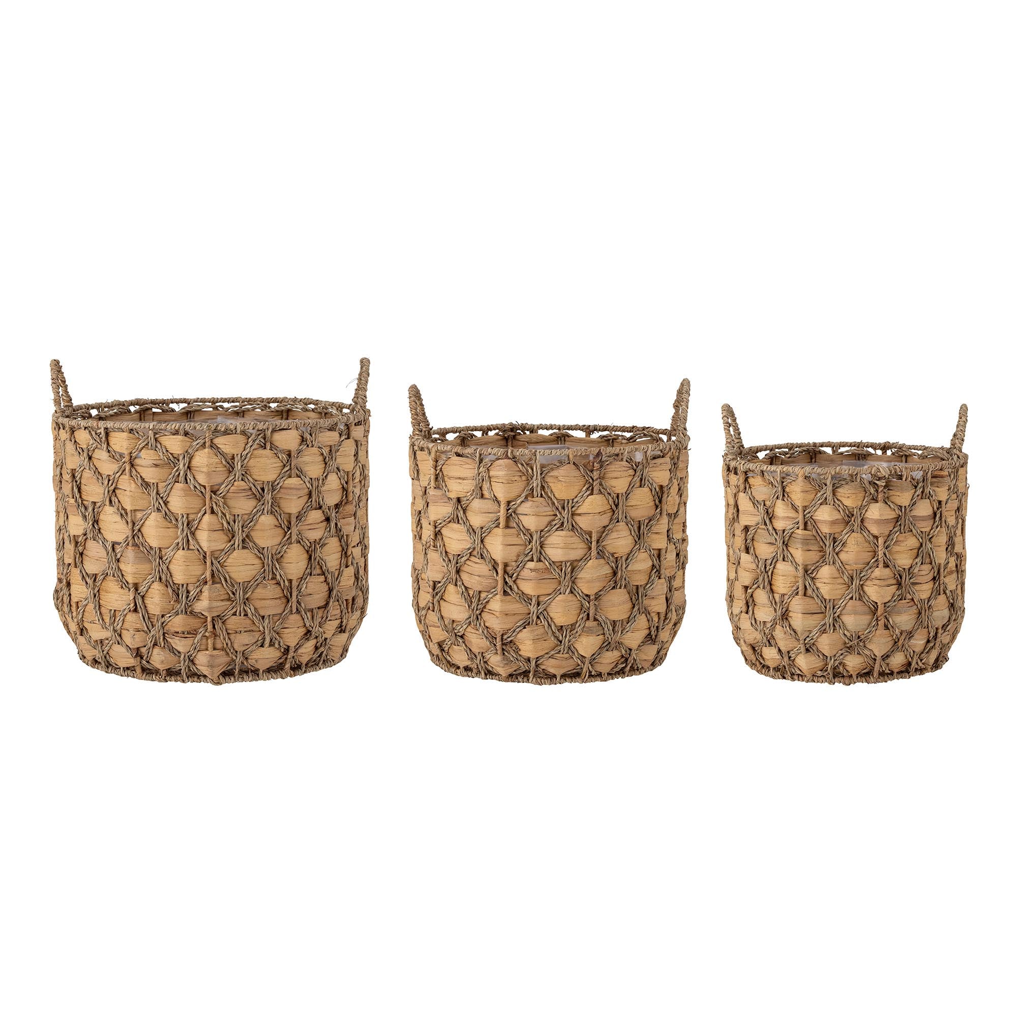 Joleen basket, nature, water hyacinth