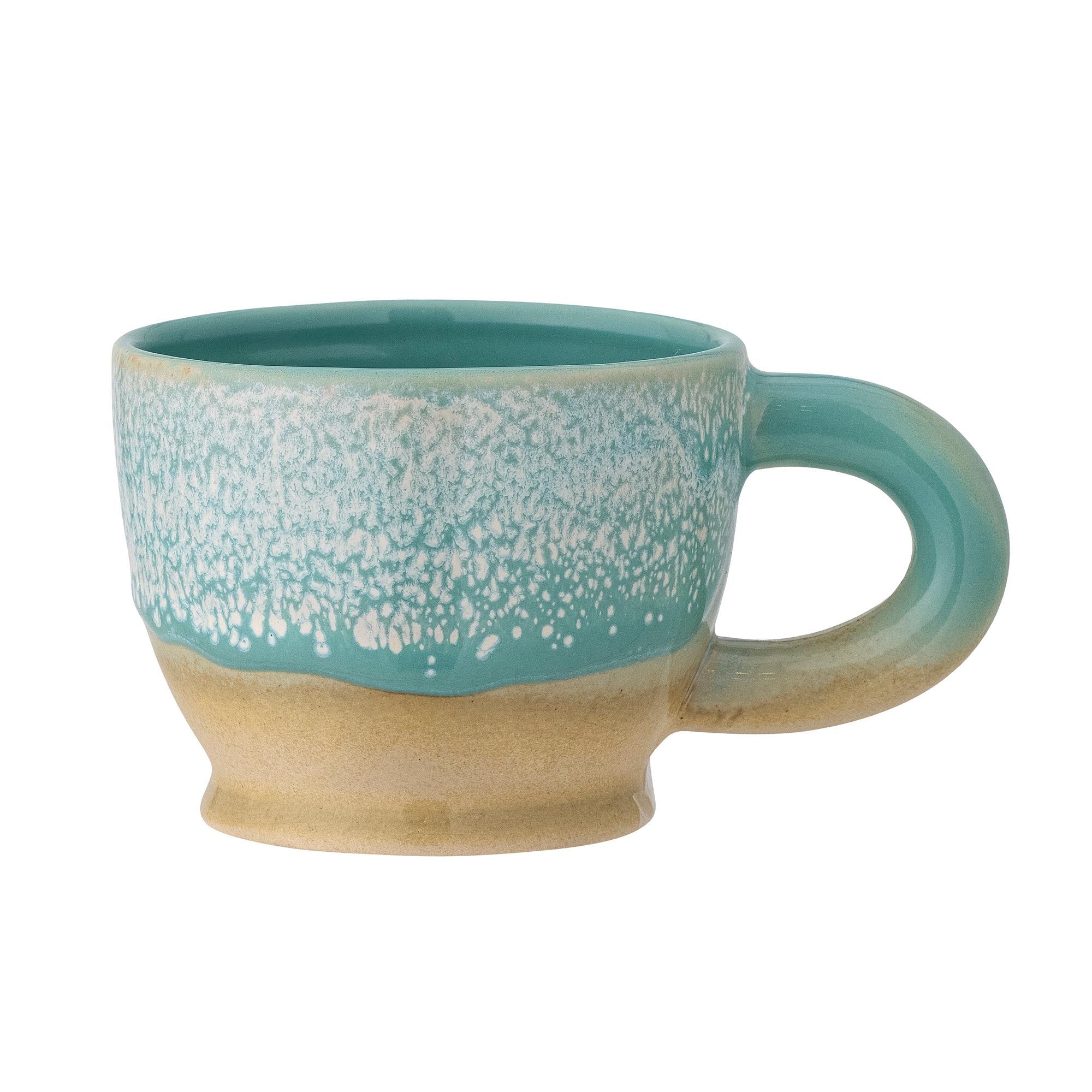 Safie cup, green, stoneware