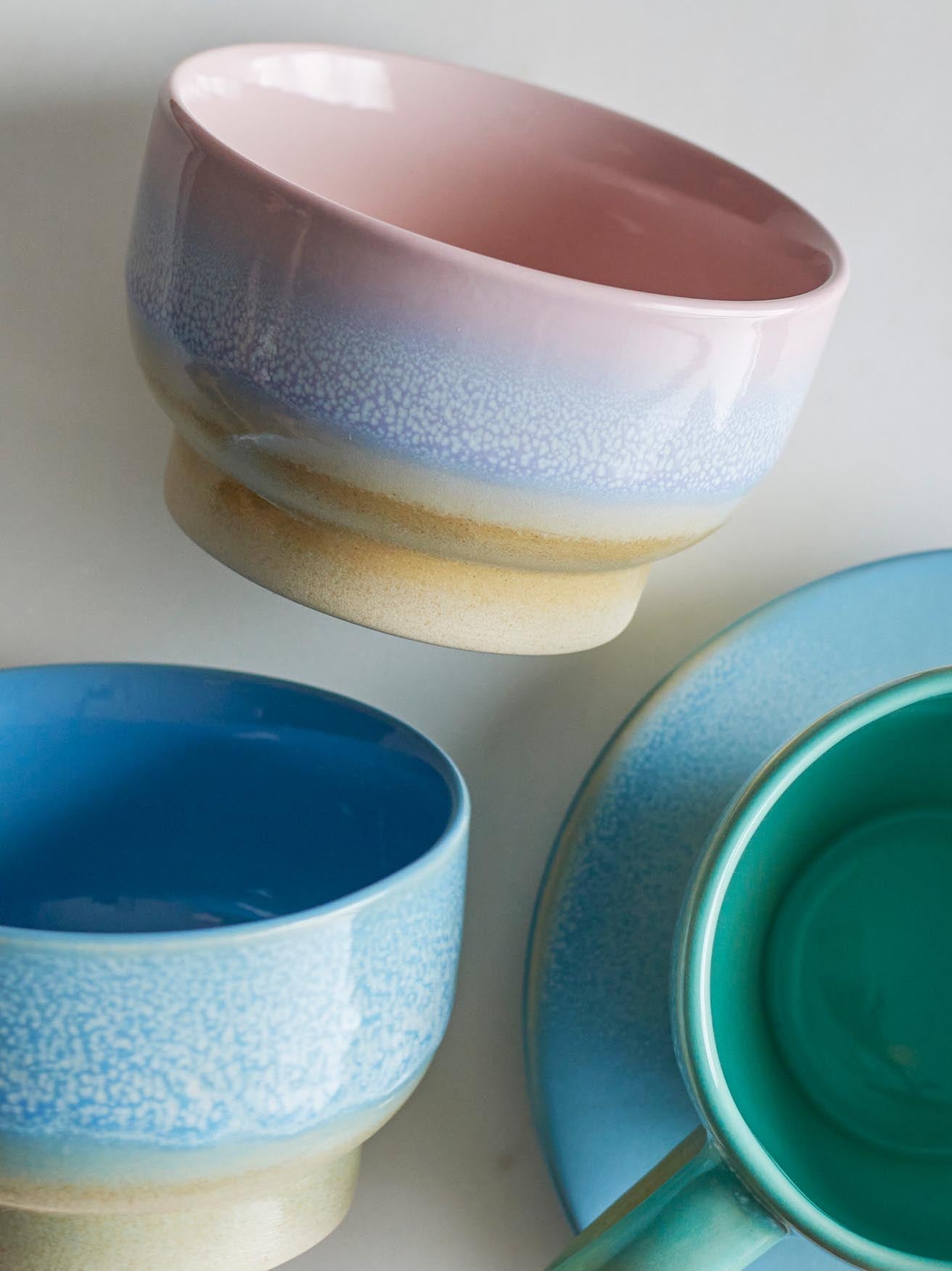 Bowl Safie, bleu, grès