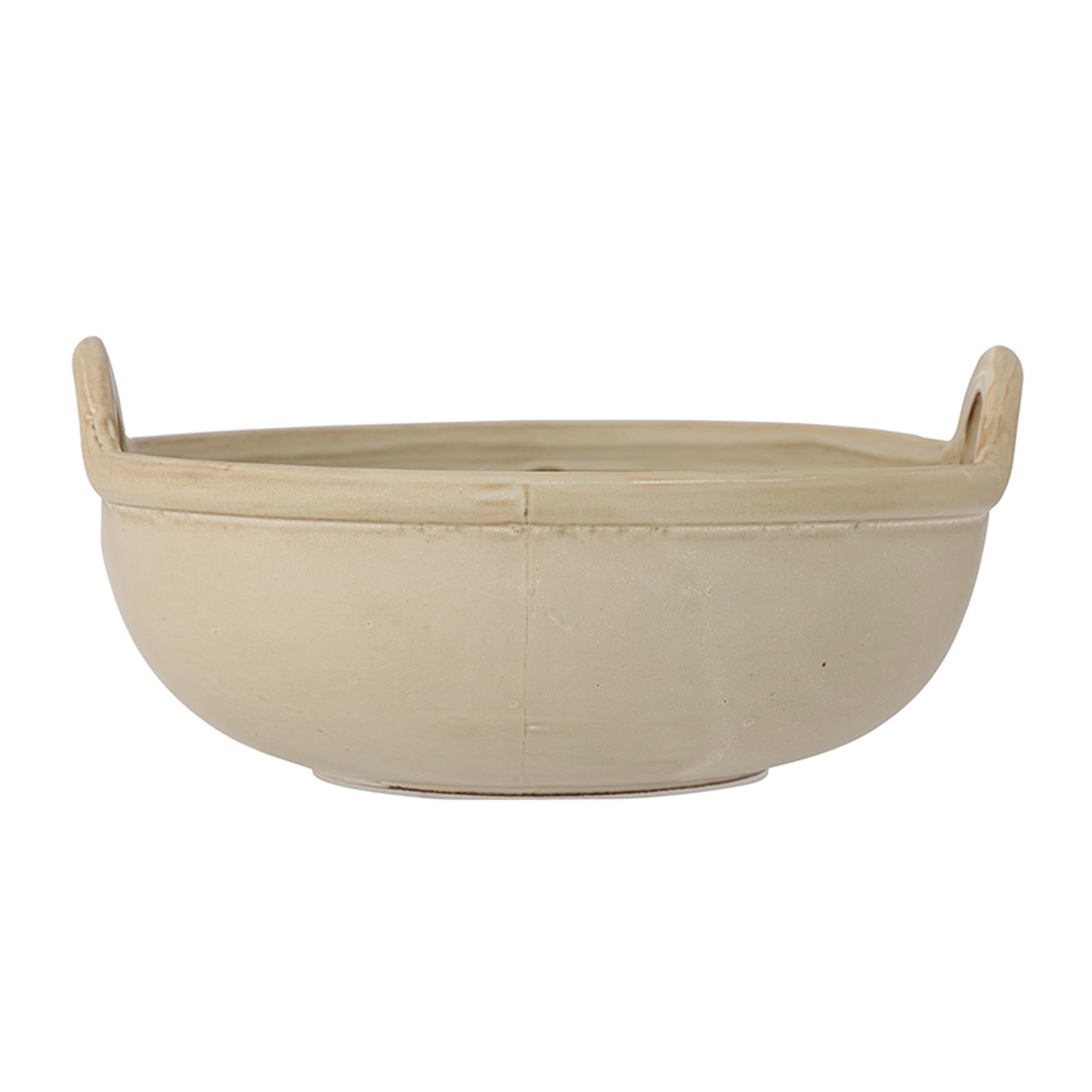 Janti shell, gray, stoneware