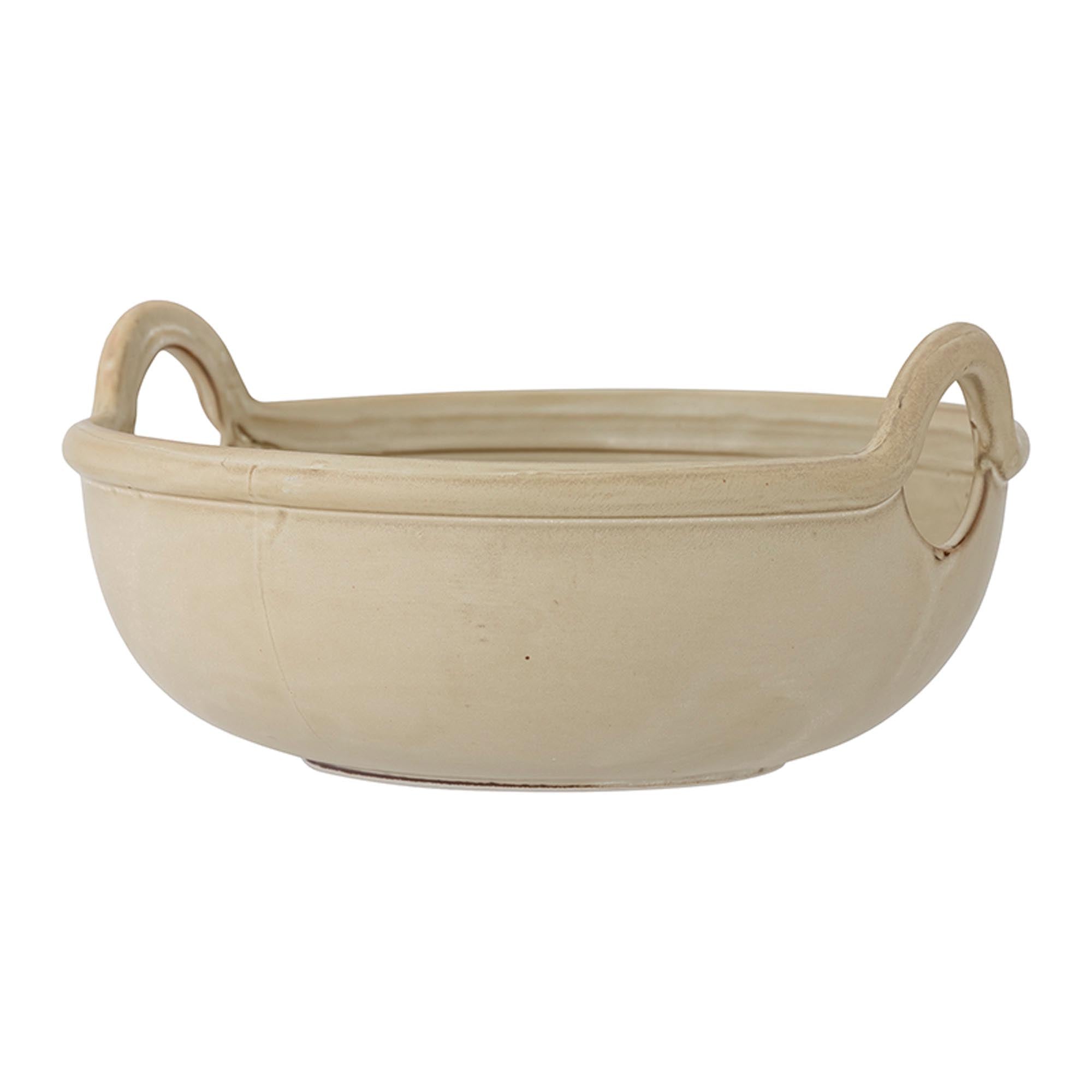 Janti shell, gray, stoneware