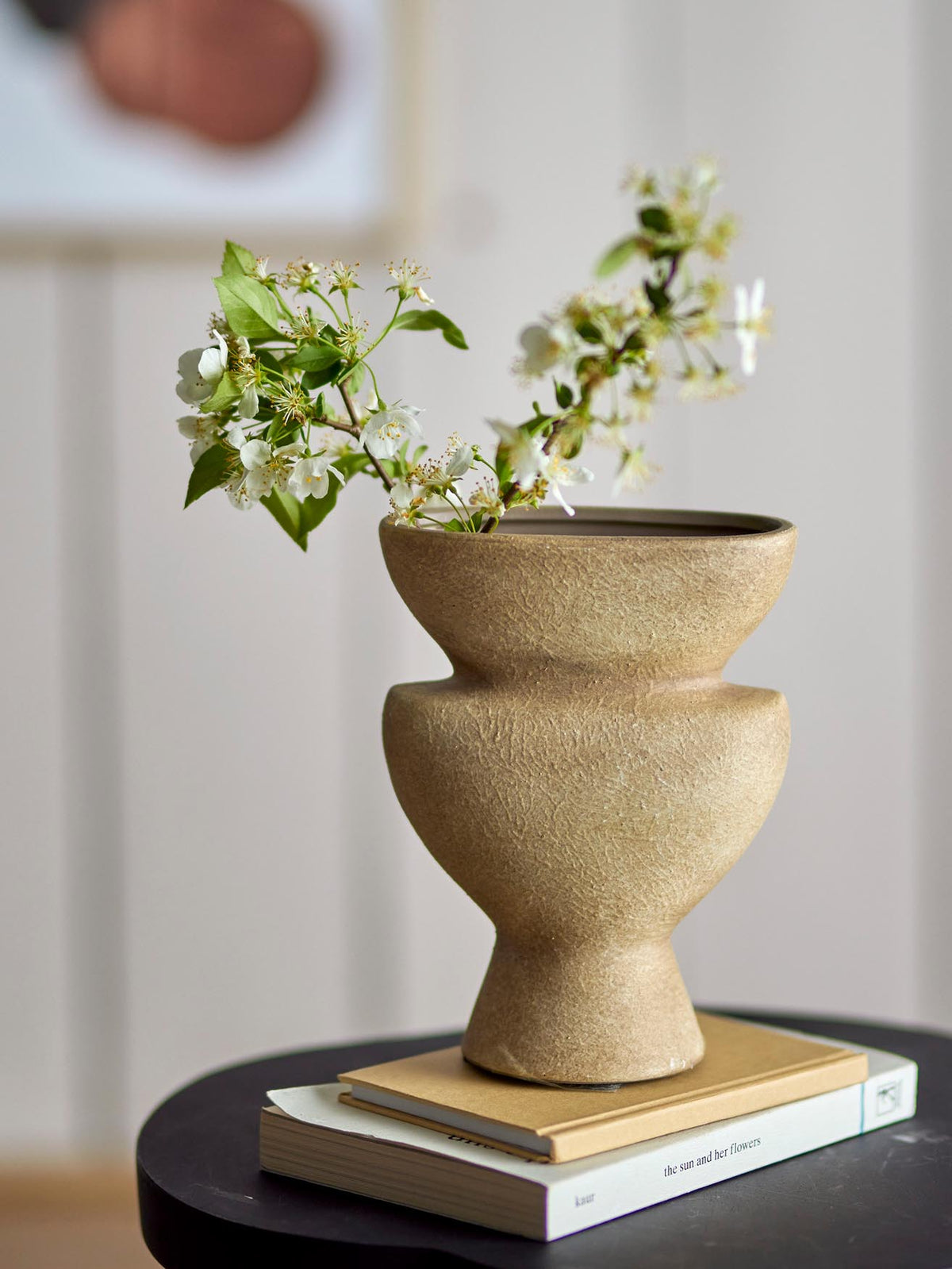 Cristel Deko-Vase, Natur, Terrakotta in Nature präsentiert im Onlineshop von KAQTU Design AG. Vase ist von Bloomingville