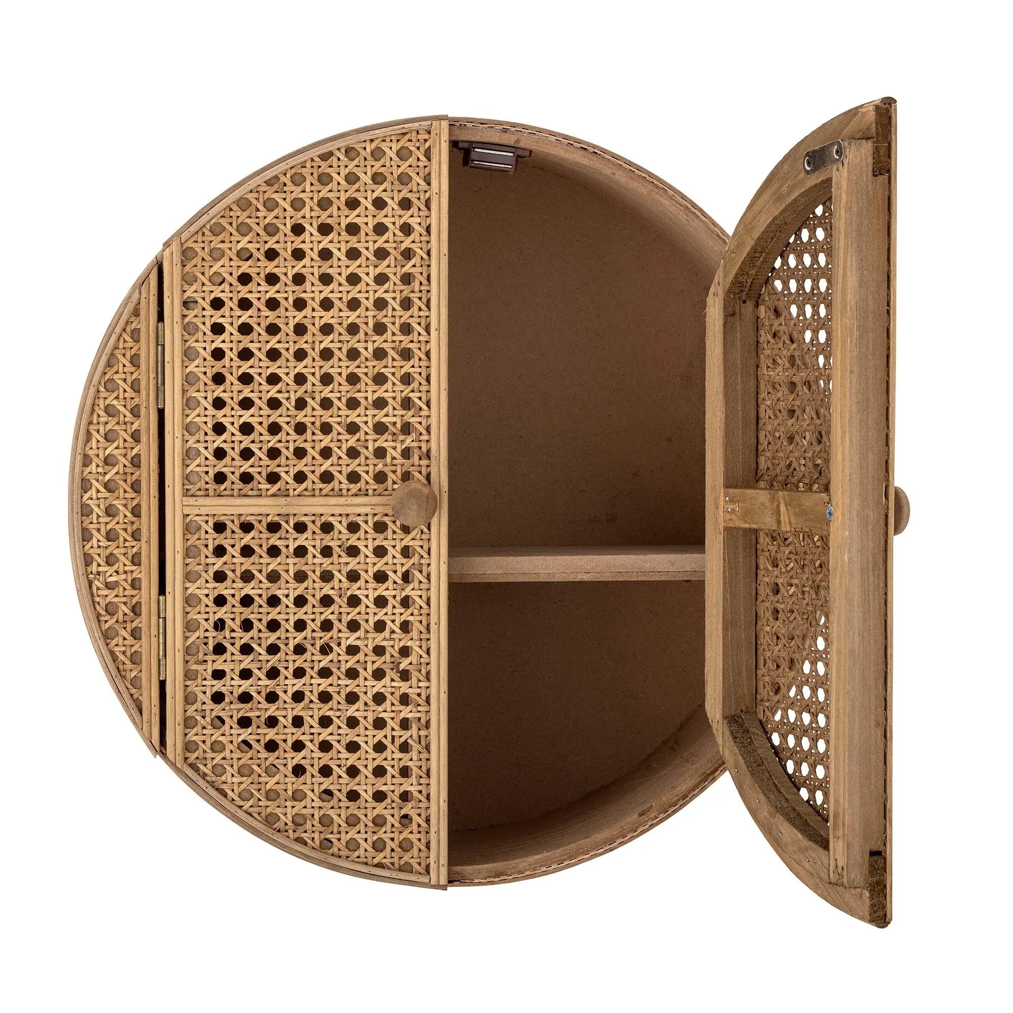 Eleganter Rattan-Schrank von Bloomingville: Funktionalität trifft auf zeitloses Design. Perfekt für jeden Raum.