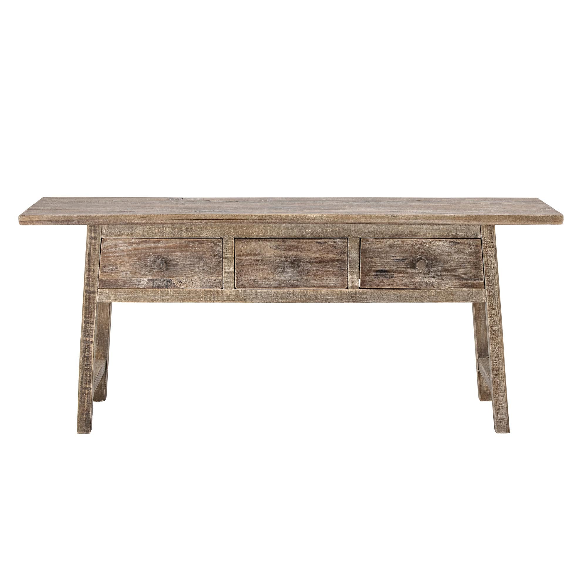 Camden console table, nature, Reclaimed Pine Wood