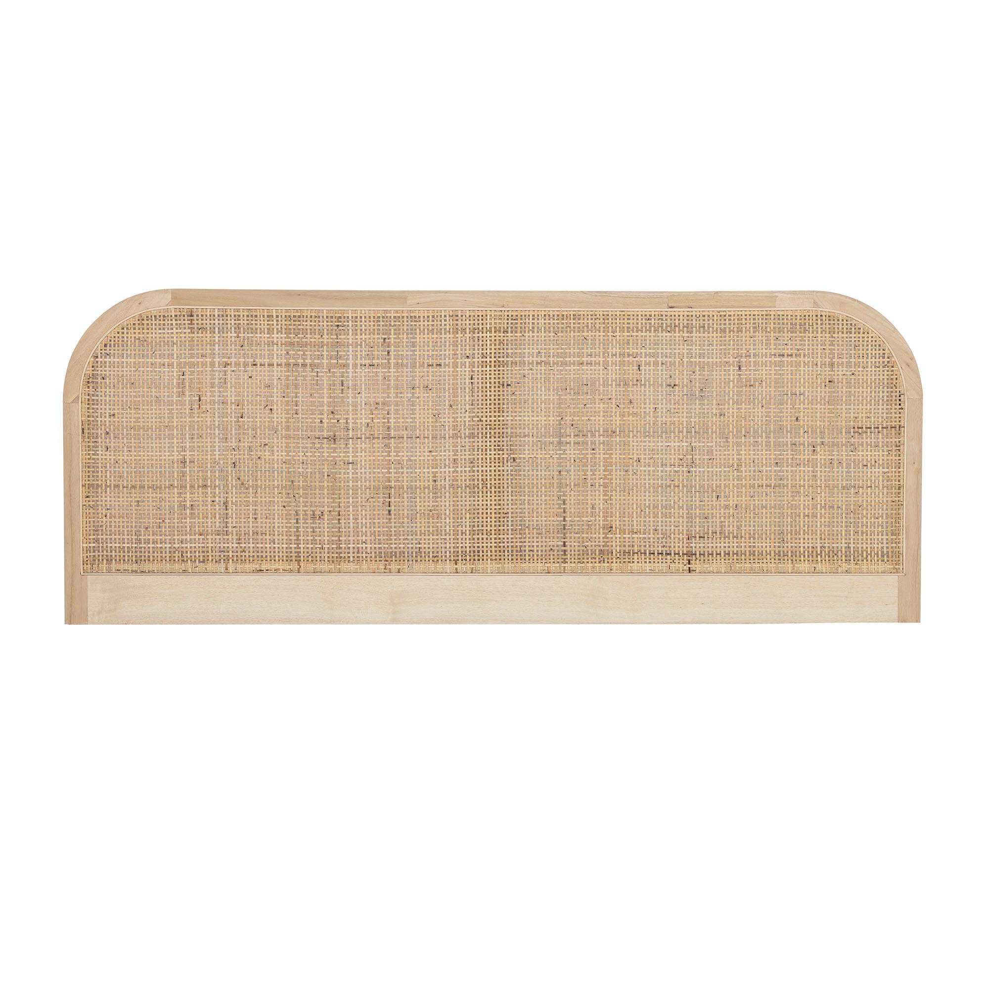 Das Raley Kopfteil aus Gmelina-Holz von Bloomingville vereint Eleganz und Funktionalität mit seiner natürlichen, warmen Ausstrahlung.