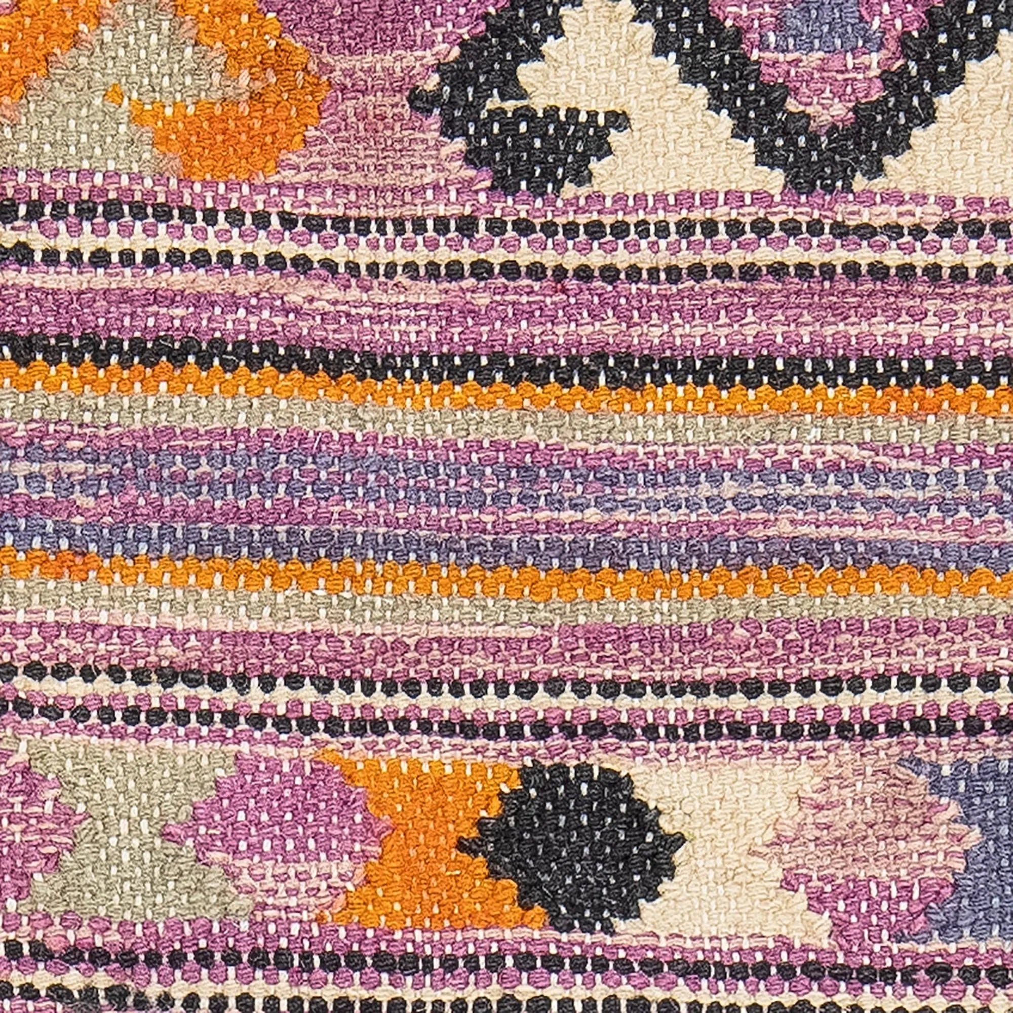 Yolanda Teppich in Violett: Eleganz aus Baumwolle von Bloomingville.