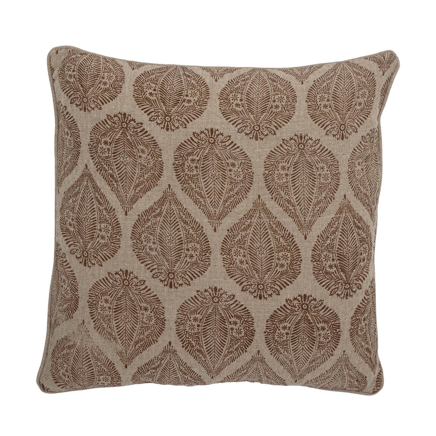 Cergy Kissen, Braun: Elegantes Baumwoll-Design von Creative Collection.