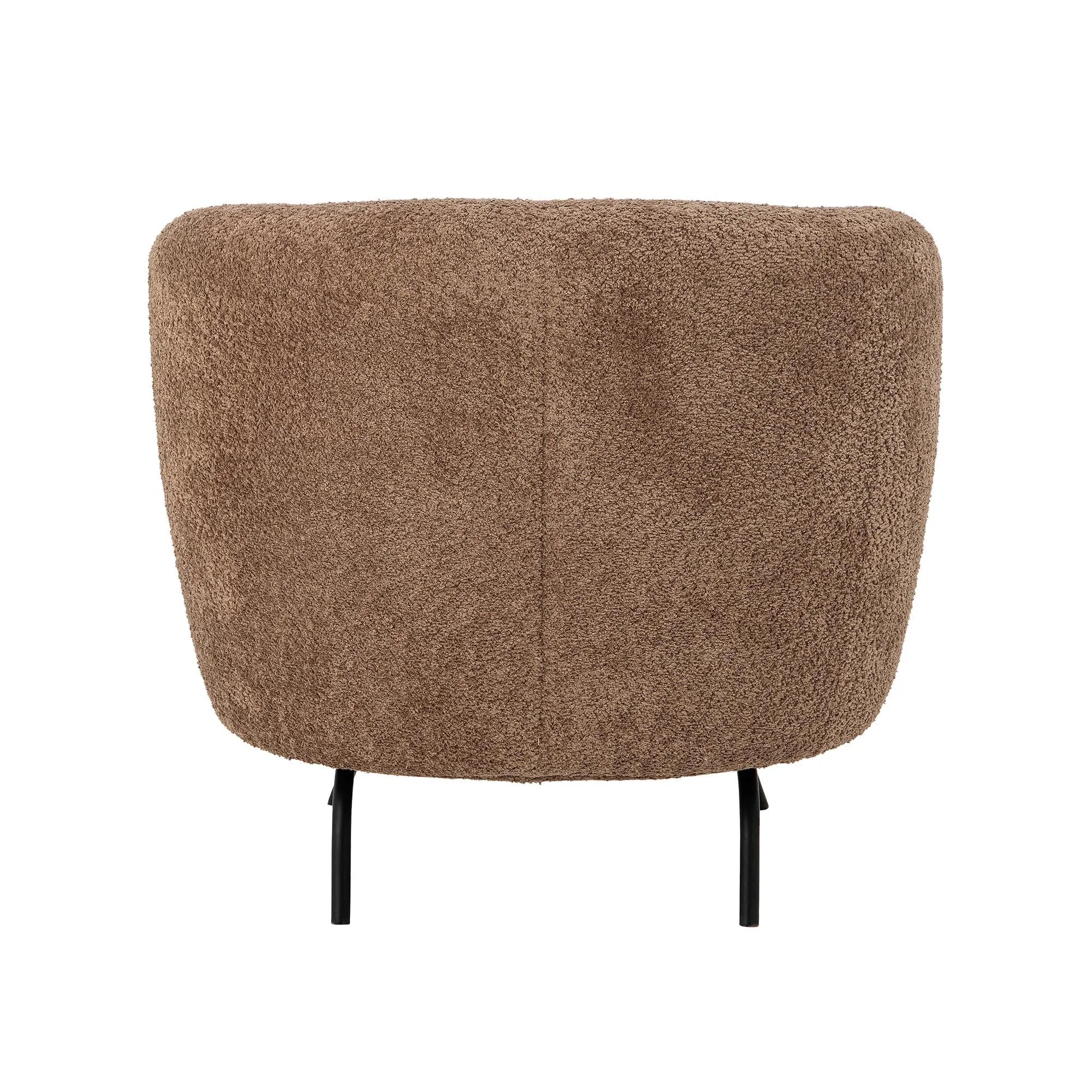 Harry Loungesessel, braun, Polyester, von Bloomingville, modern & bequem.
