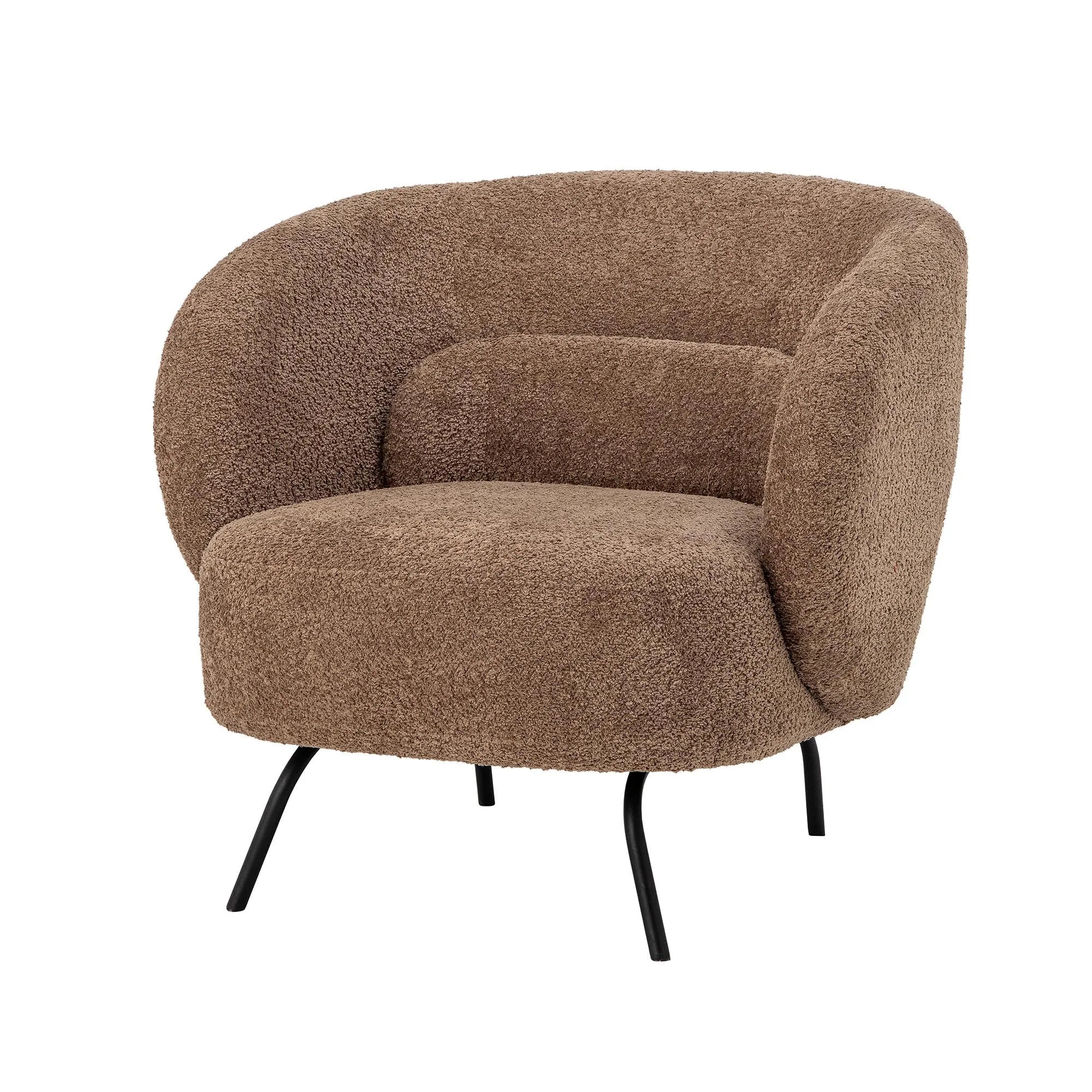 Eleganter Harry Loungesessel in Braun, ideal für modernes Wohnen.