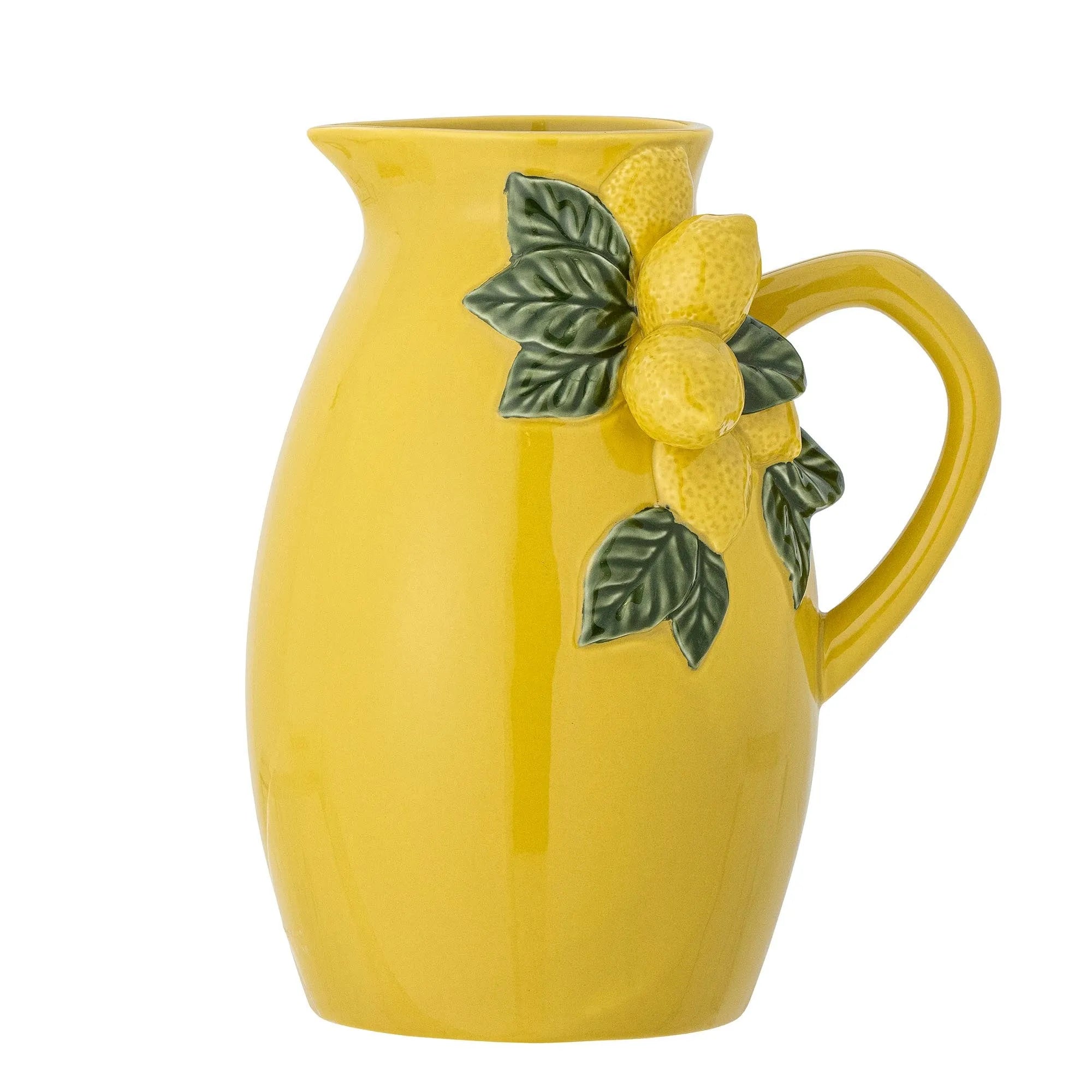 Limone Krug, Gelb, Steingut in Yellow präsentiert im Onlineshop von KAQTU Design AG. Kanne ist von Creative Collection
