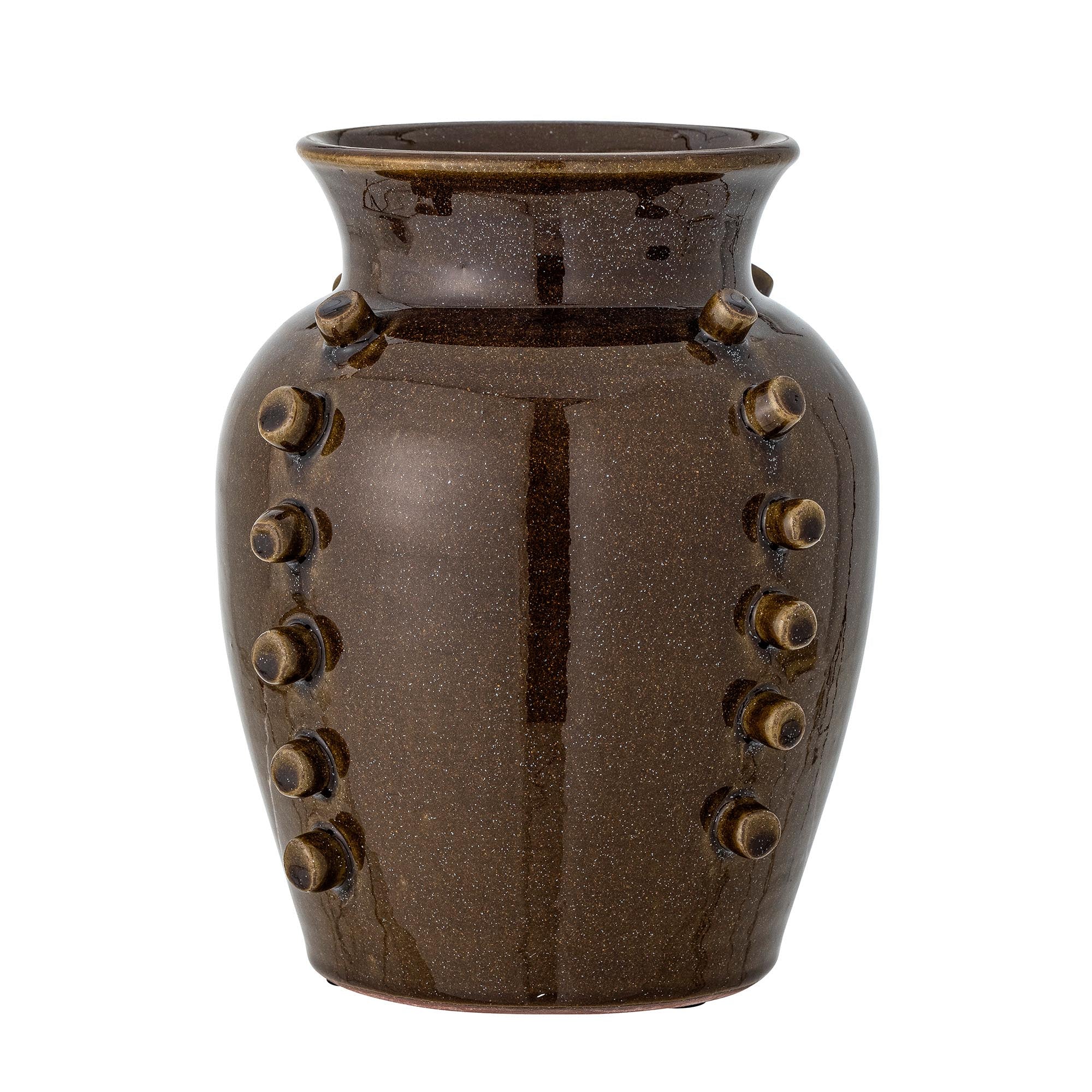 Hazis Deko-Vase, Braun, Terrakotta