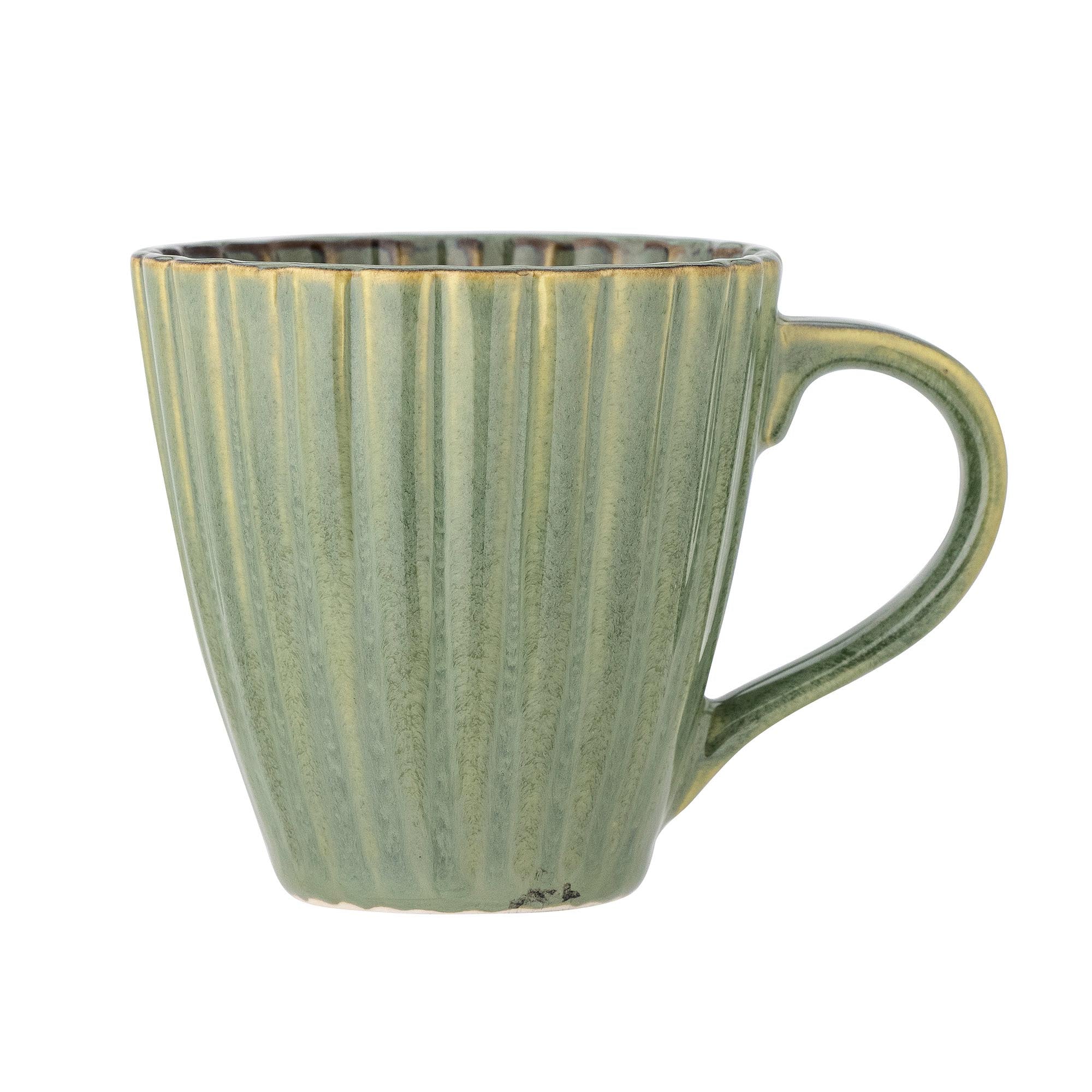 Latina mug, green, stoneware