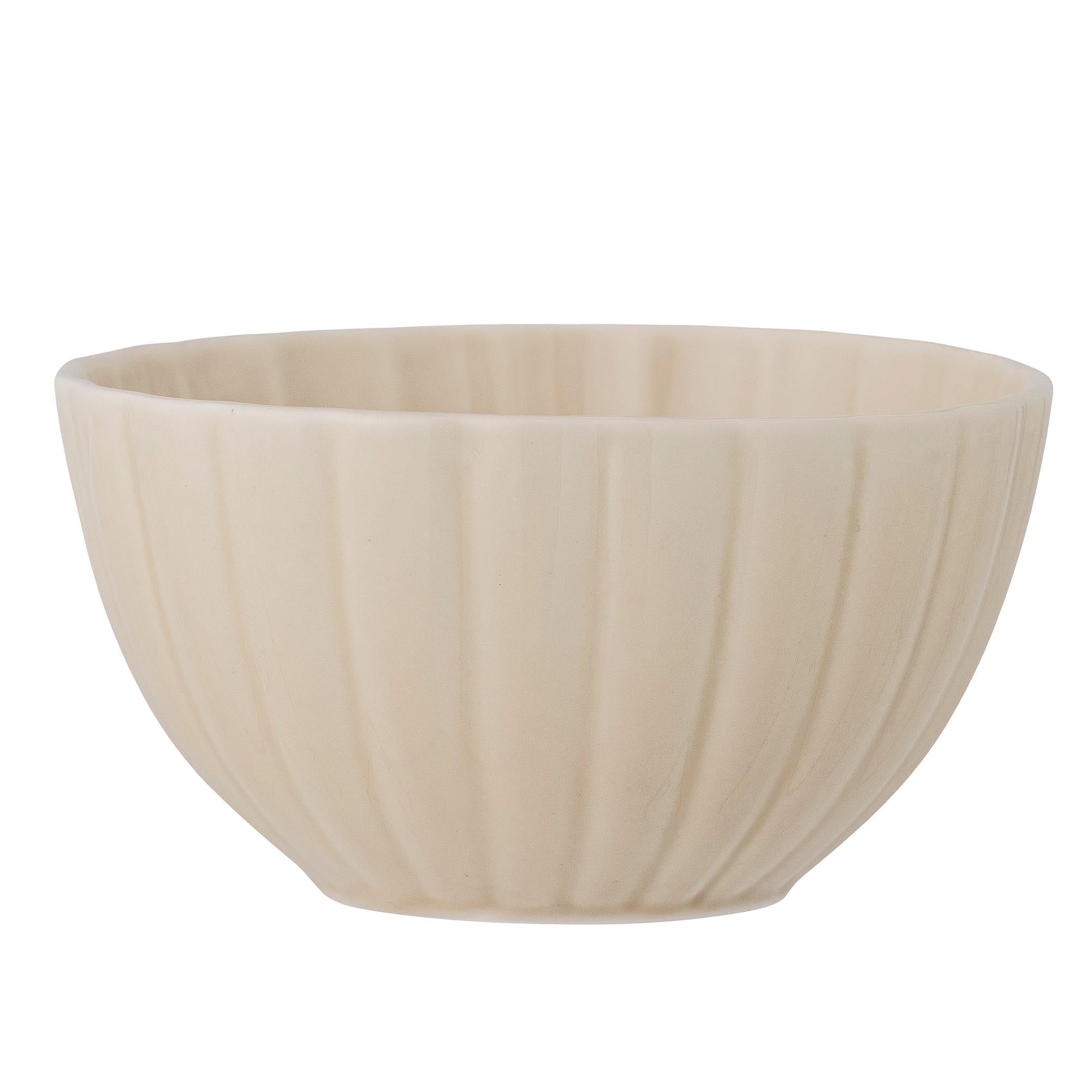 Die Latina Schale von Bloomingville: Beige Glasur, ideal für Tapas. Einzigartiger Charakter durch individuelle Nuancen. Perfekt für stilvolle Tischdeko.