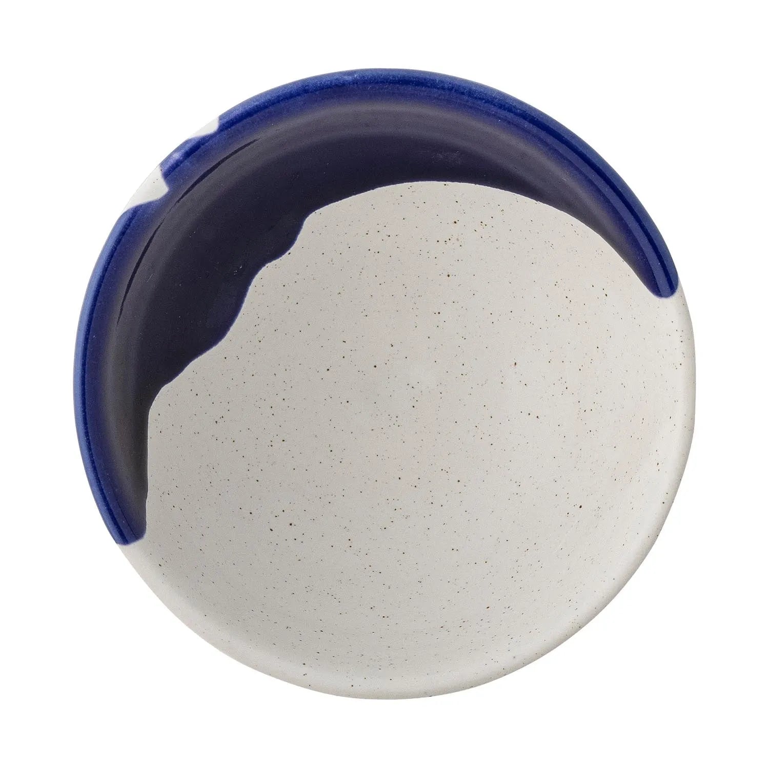 Okayama Schale, Blue, Steingut in Blau präsentiert im Onlineshop von KAQTU Design AG. Schale ist von Bloomingville