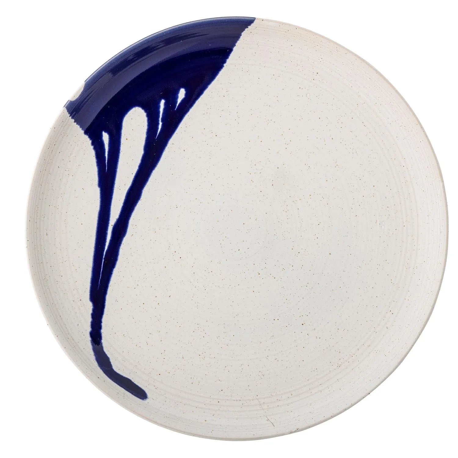 Okayama Schale, Blue, Steingut in Blau präsentiert im Onlineshop von KAQTU Design AG. Schale ist von Bloomingville