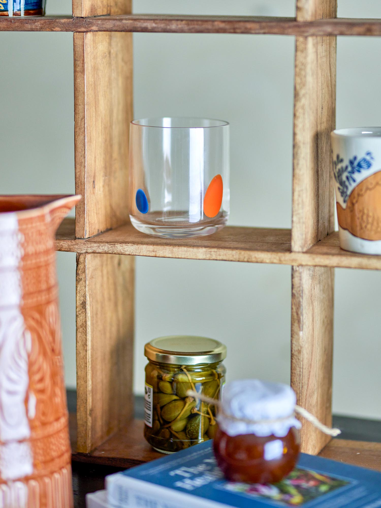 Afeen drinking glass, clear, glass
