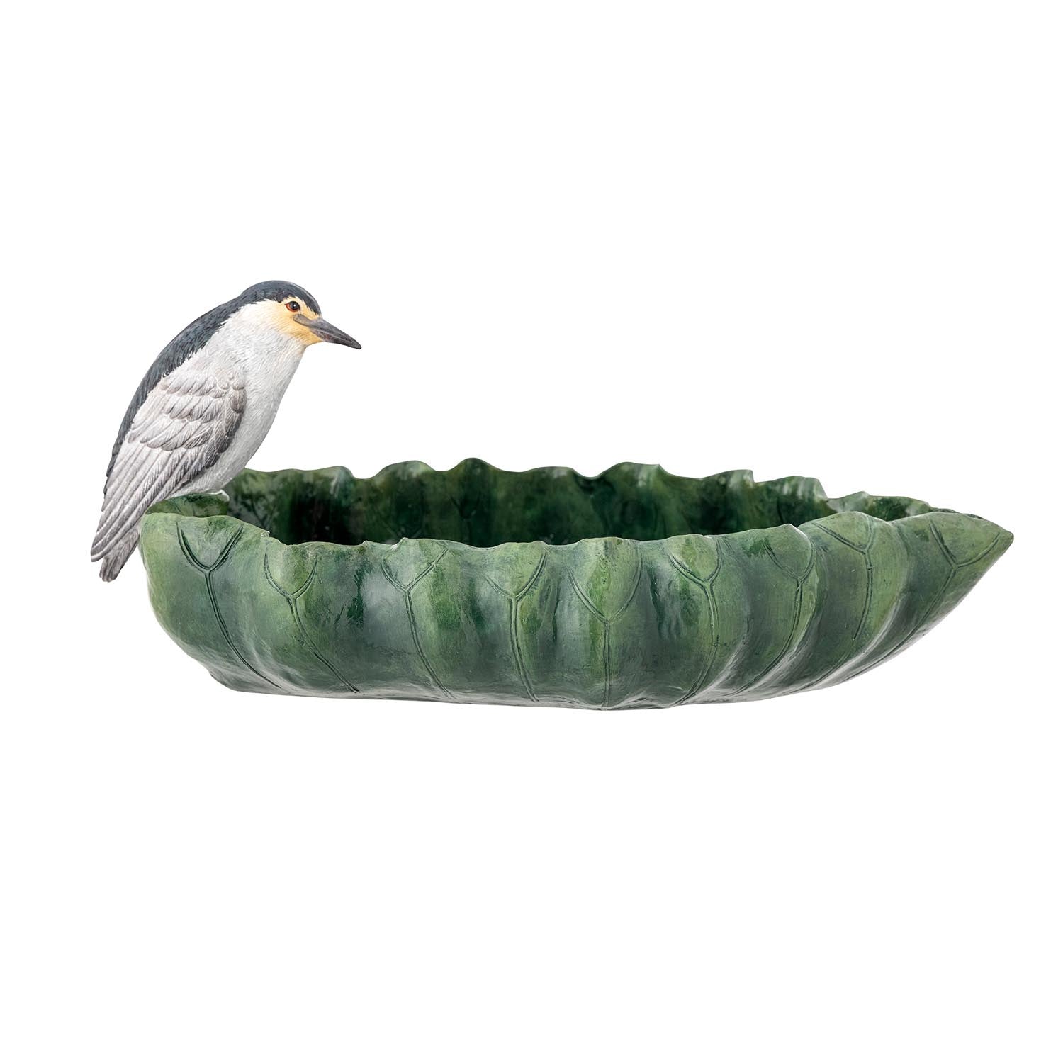 Die Neimi Deko-Schale in Grün aus Polyresin von Creative Collection ist ein stilvolles Accessoire für modernes Wohndesign.