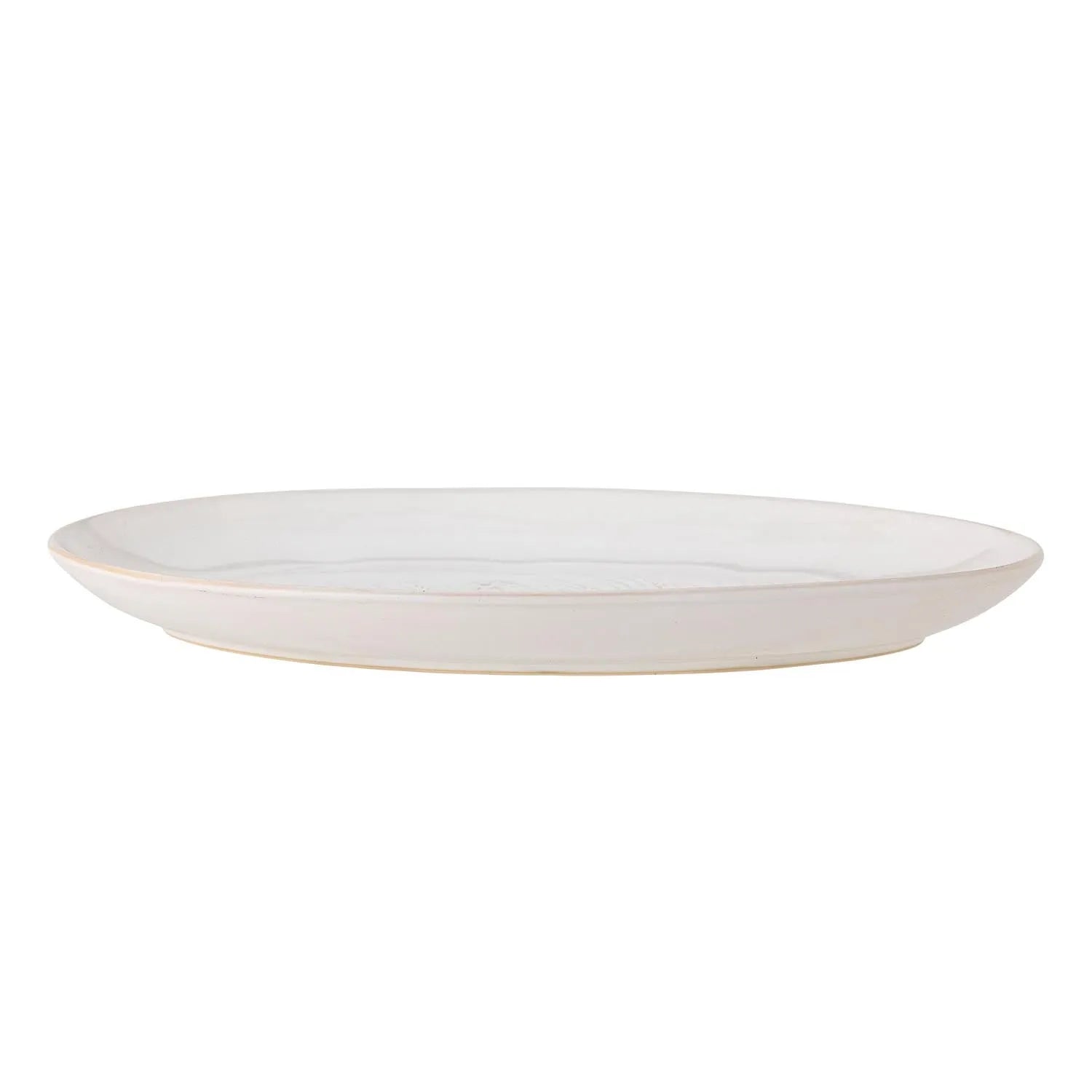 Winter Servierplatte, Natur, Steingut in Natur präsentiert im Onlineshop von KAQTU Design AG. Platte ist von Bloomingville