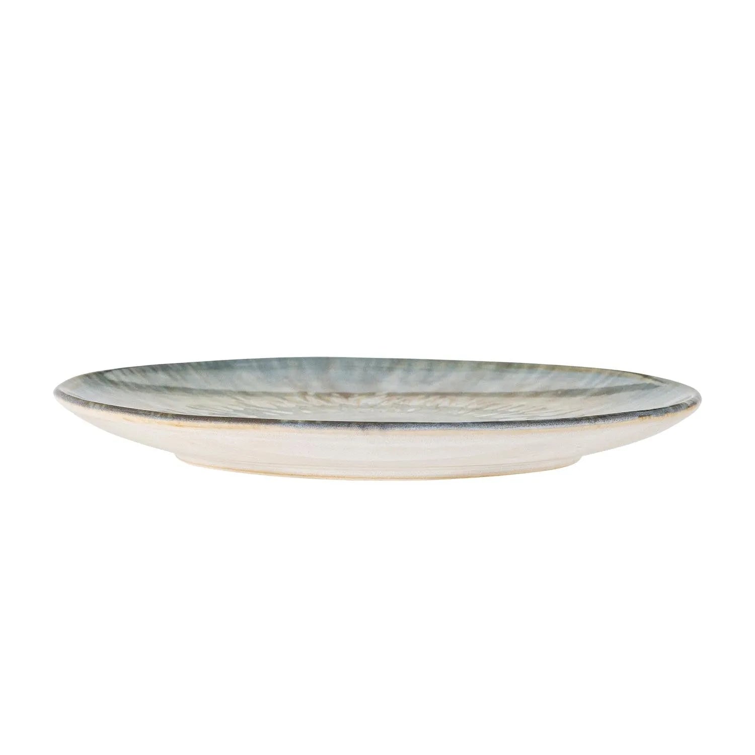 Calen Teller, Blue, Steingut in Blau präsentiert im Onlineshop von KAQTU Design AG. Teller ist von Bloomingville