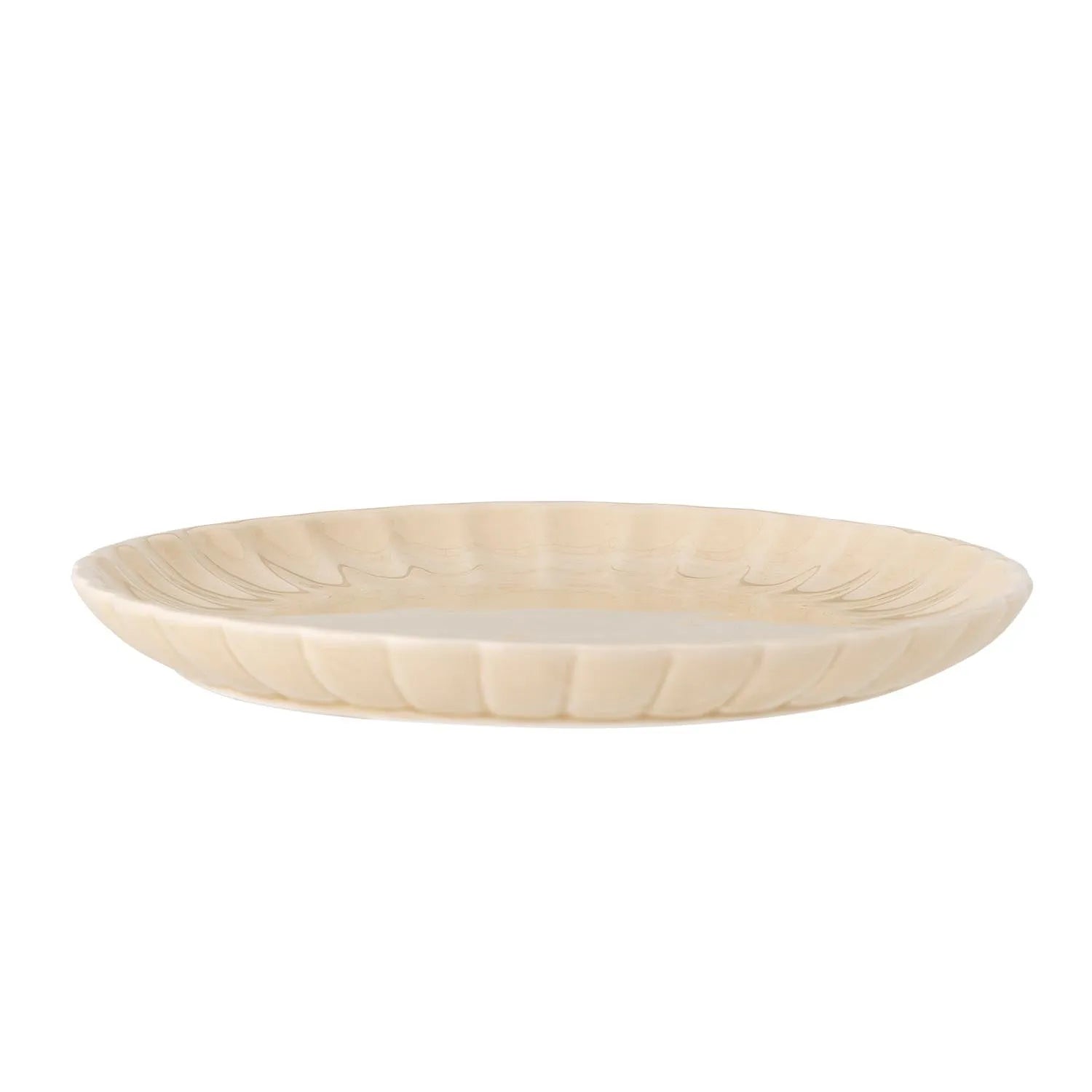 Latina Teller, Natur, Steingut in Natur präsentiert im Onlineshop von KAQTU Design AG. Teller ist von Bloomingville
