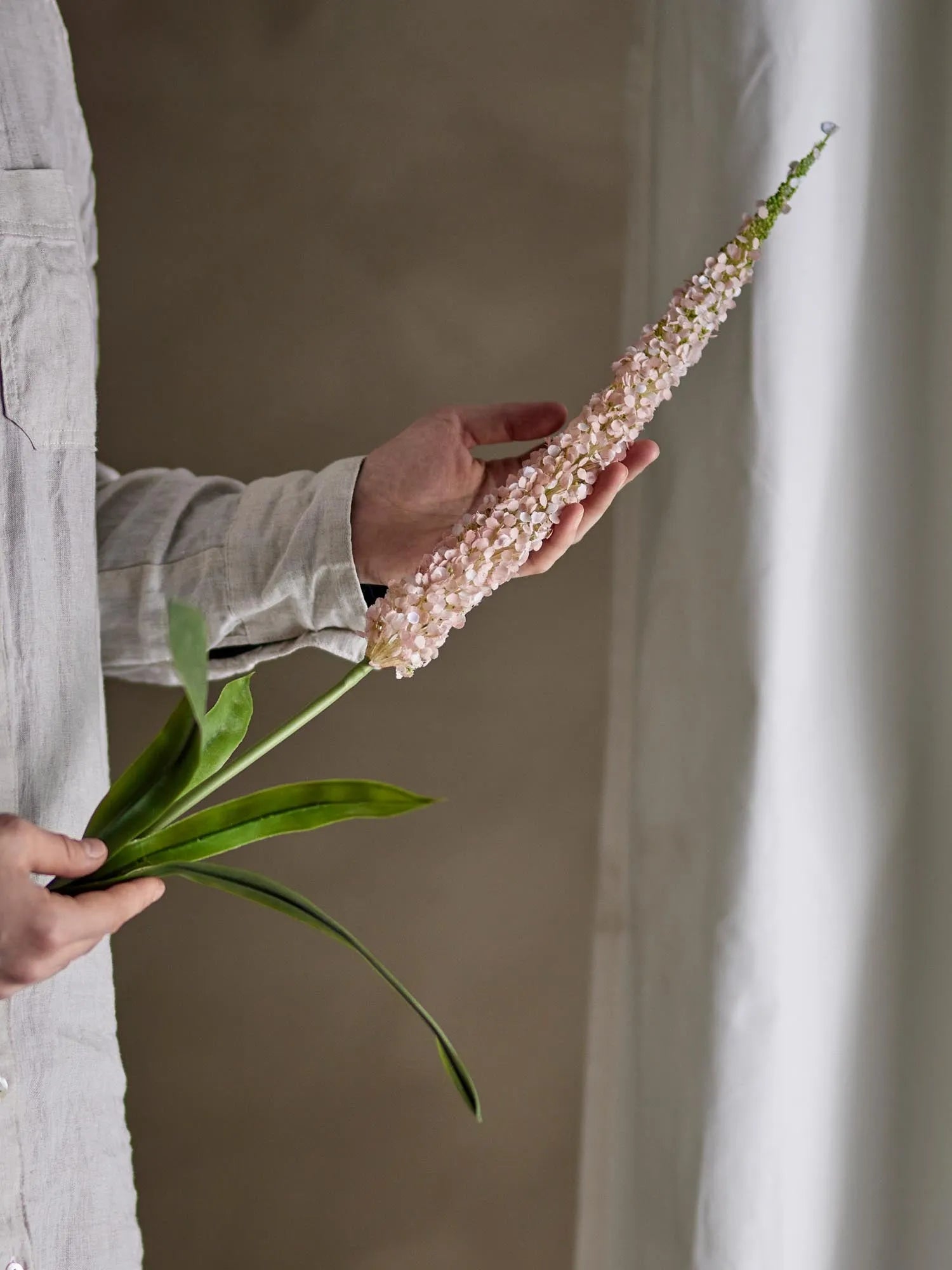 Foxtail Stiel, Rose, Künstliche Blumen in Rose präsentiert im Onlineshop von KAQTU Design AG. Kunstpflanze ist von Bloomingville