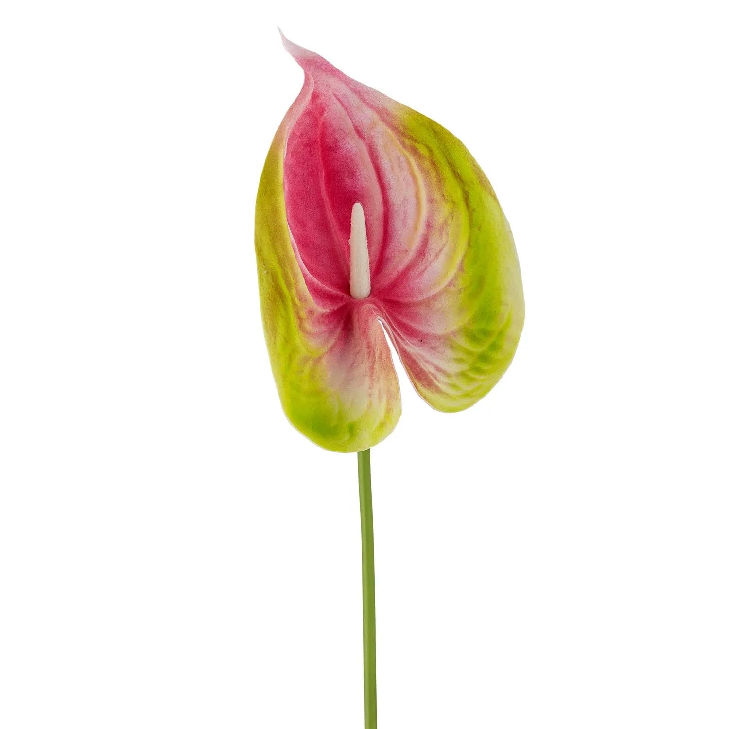 Ein exotischer, pinker Flamingo Stiel von Bloomingville, der mit lebendigen Farben und flexibler Form jeden Raum belebt.