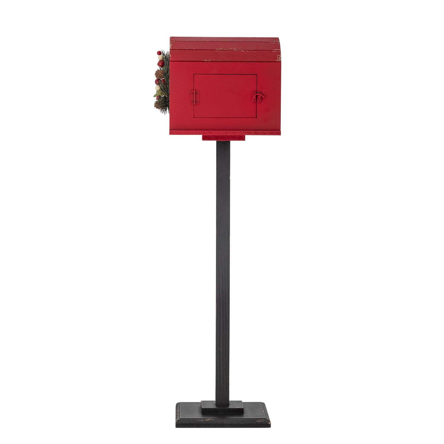 Das rote Carlo Deko von Bloomingville aus MDF ist ein modernes Designstück, das Ihre Einrichtung stilvoll ergänzt.