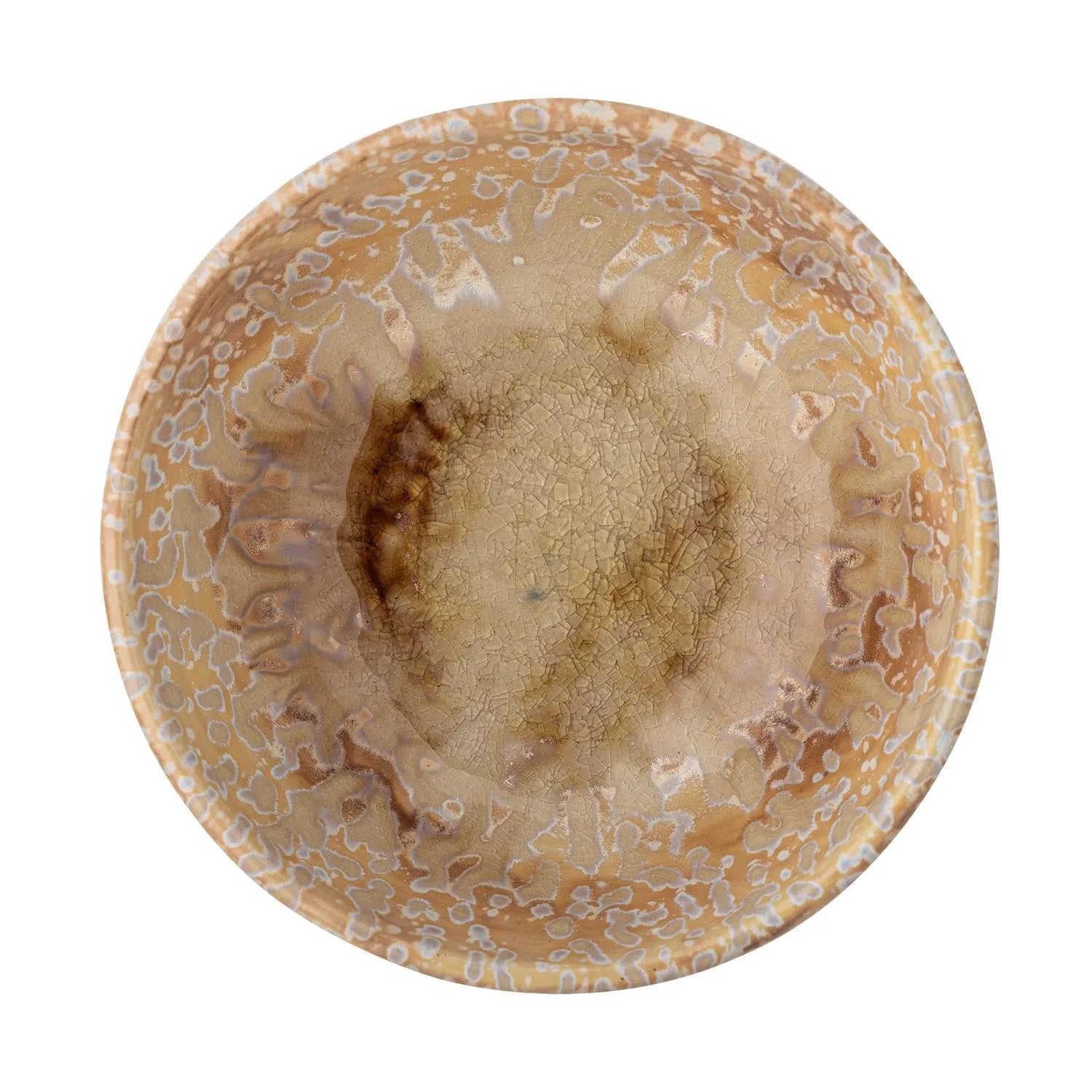 Die Milani Schale von Bloomingville: Einzigartige Steingut-Schale mit reaktiver Glasur, ideal für stilvolles Servieren und Dekorieren.