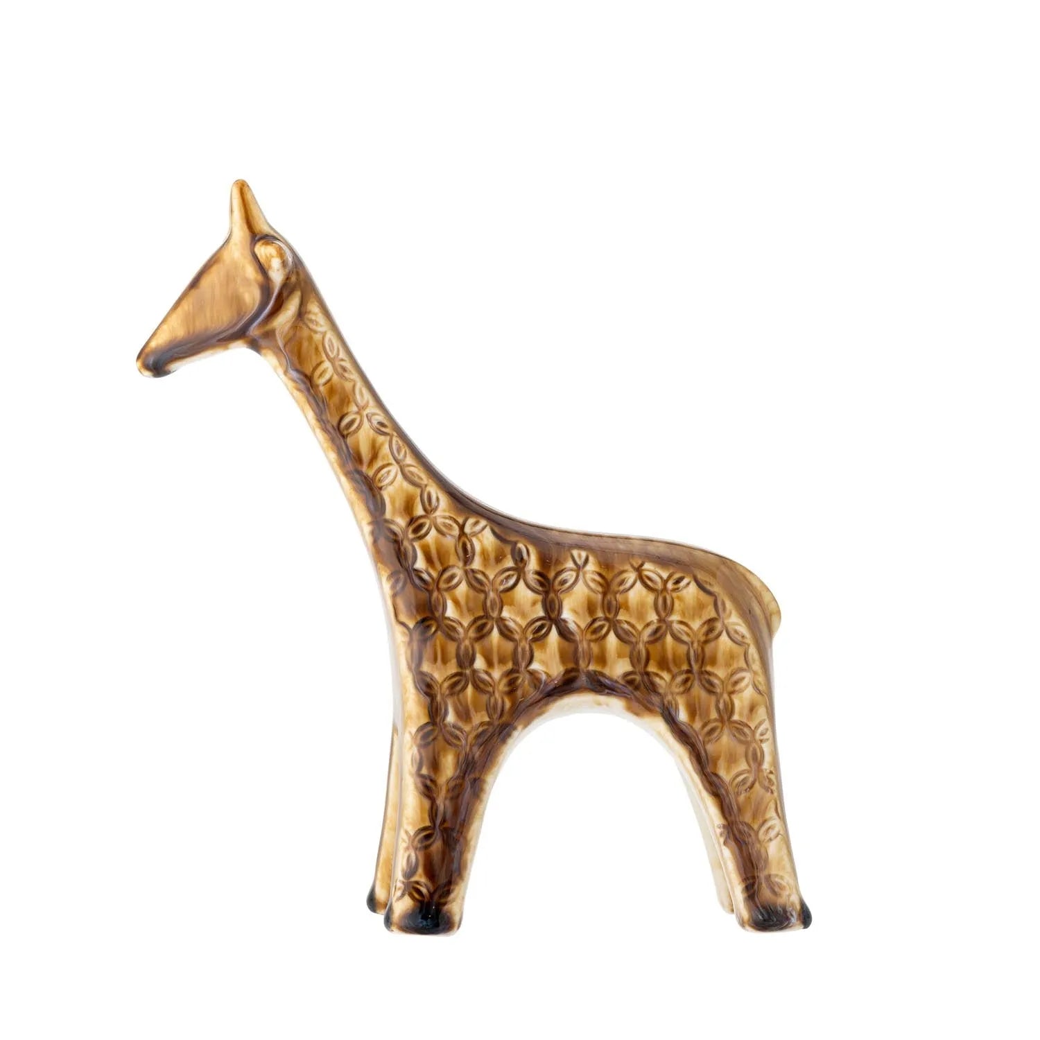 Longuro Deko, Braun, Steingut in Braun präsentiert im Onlineshop von KAQTU Design AG. Kunstgegenstände ist von Creative Collection