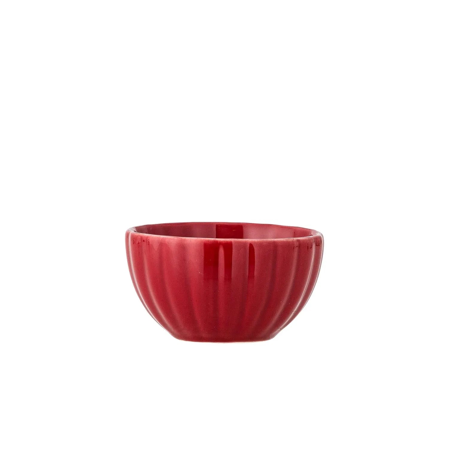 Latina Schale, Rot, Steingut in Rot präsentiert im Onlineshop von KAQTU Design AG. Schale ist von Bloomingville